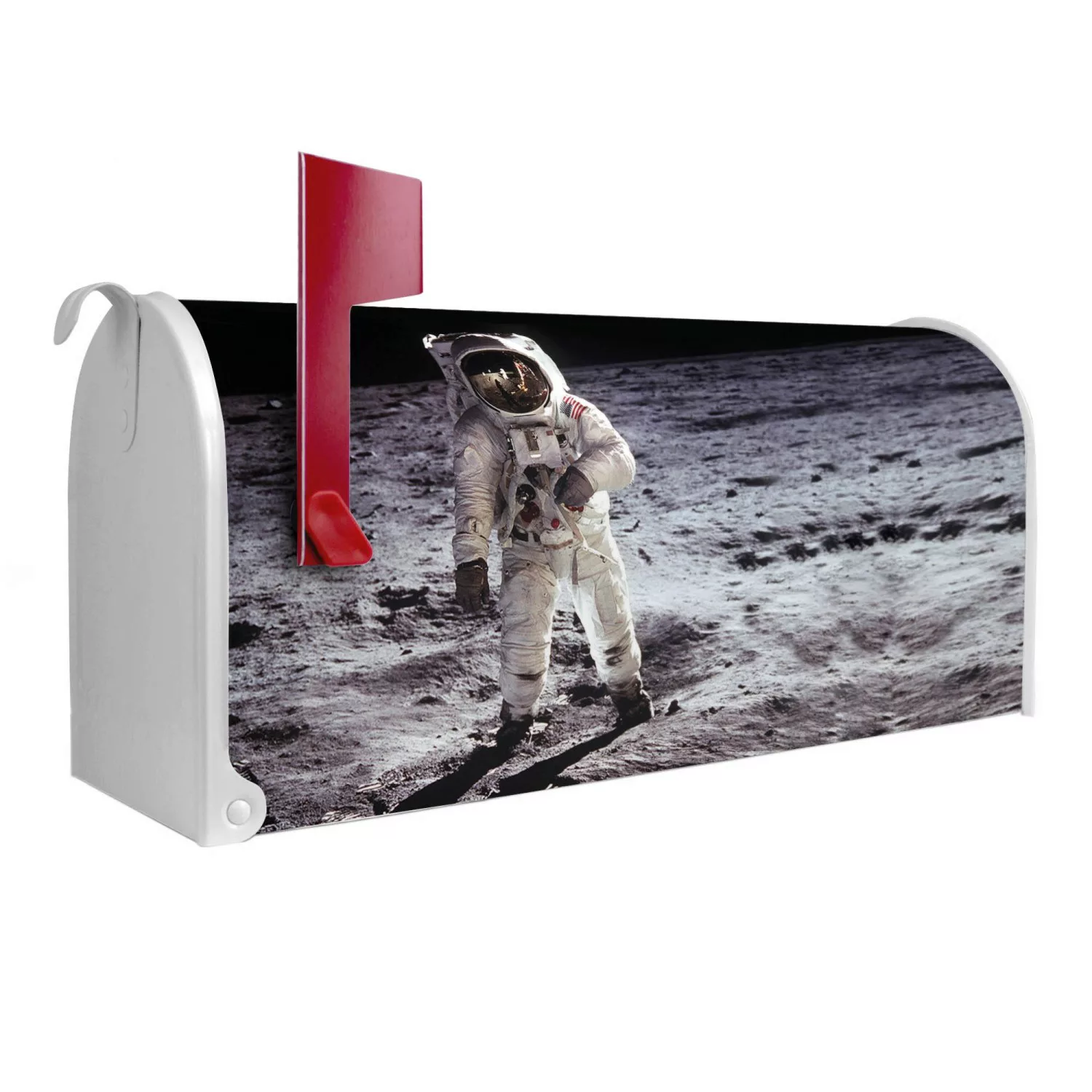 Banjado Amerikanischer Briefkasten Weiß 48x22x16cm US Mailbox Letterbox Pos günstig online kaufen