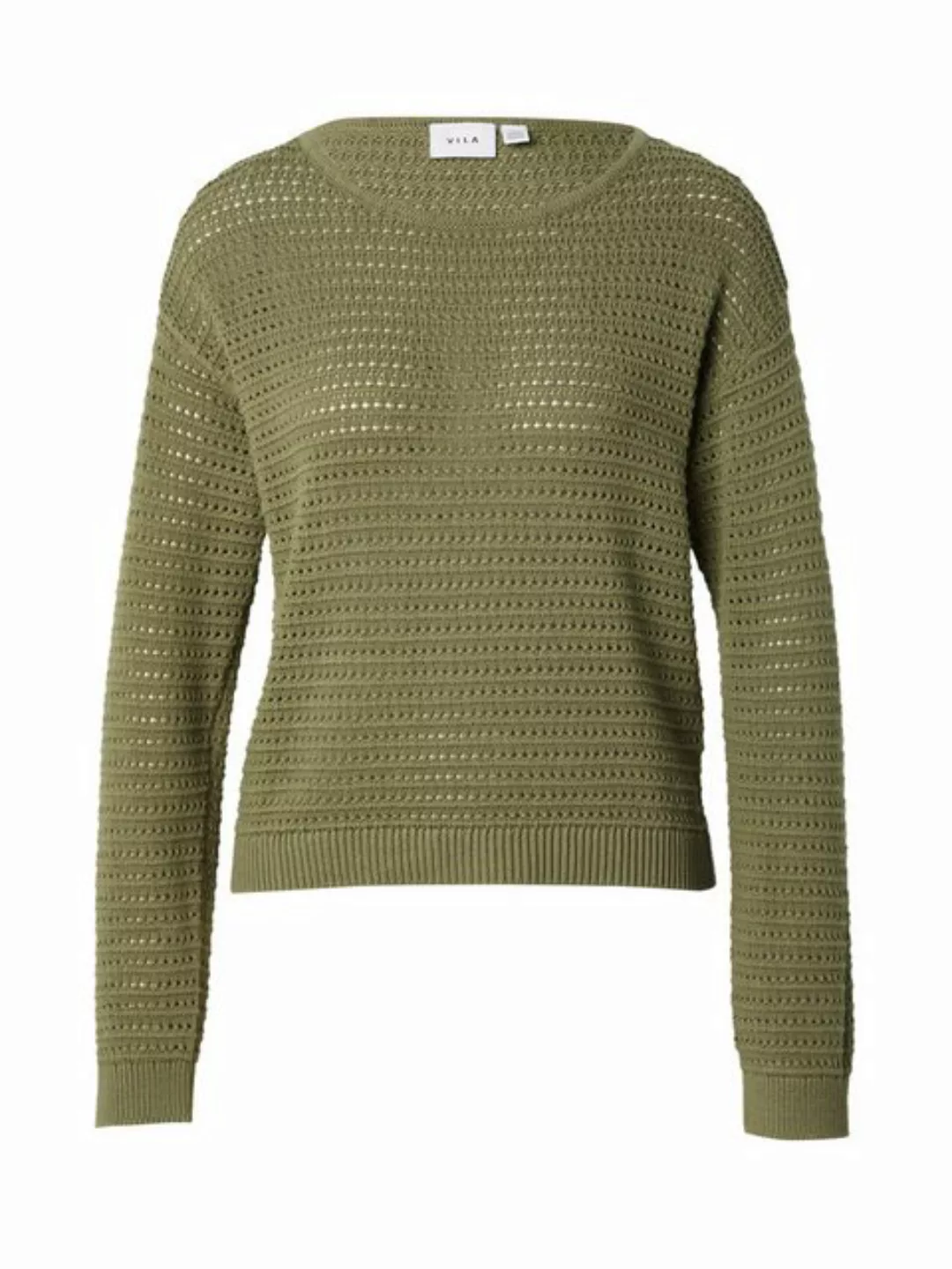 Vila Strickpullover BELLISINA (1-tlg) Lochmuster günstig online kaufen