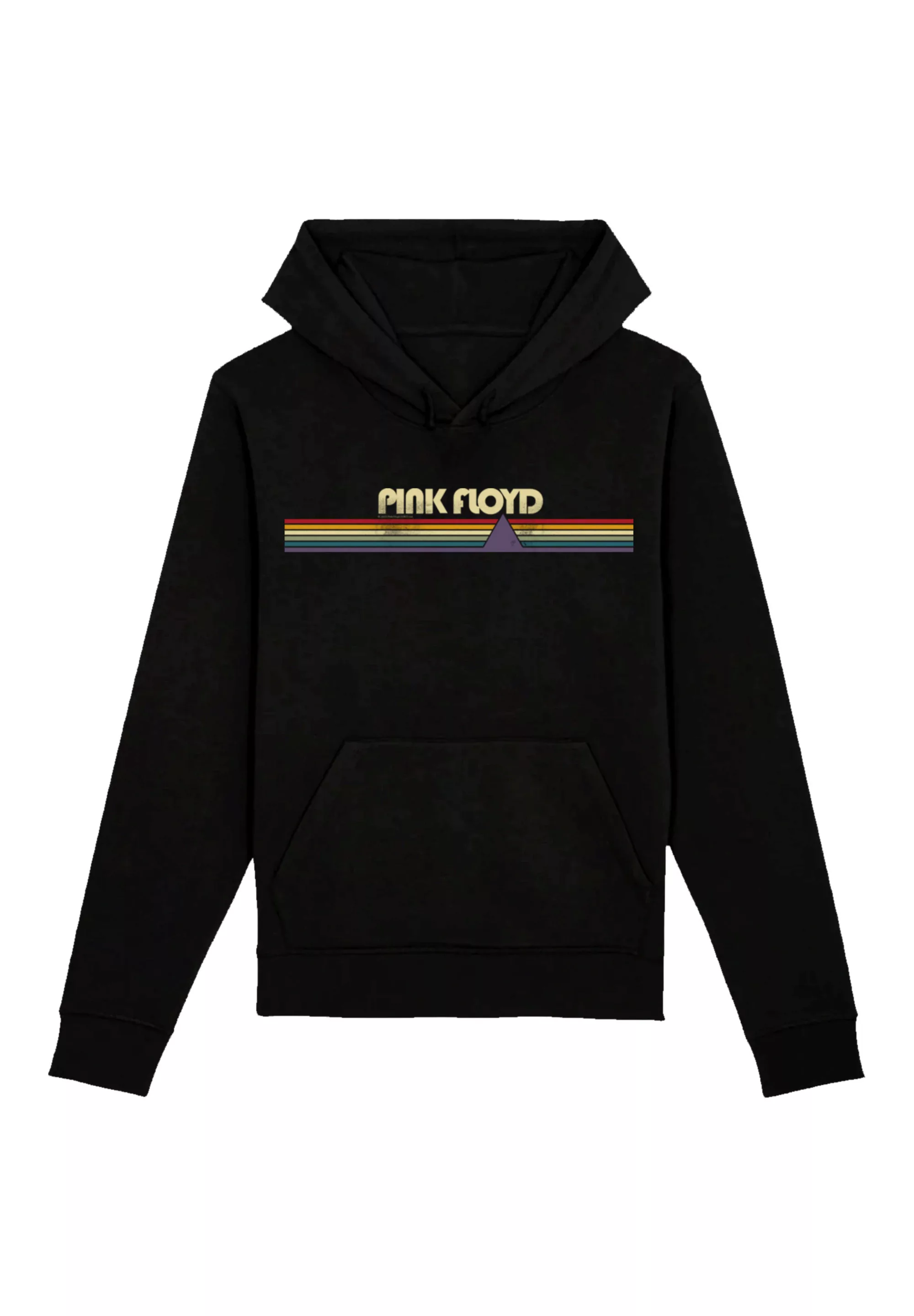 F4NT4STIC Kapuzenpullover "Pink Floyd Prism Retro Stripes", Premium Qualitä günstig online kaufen