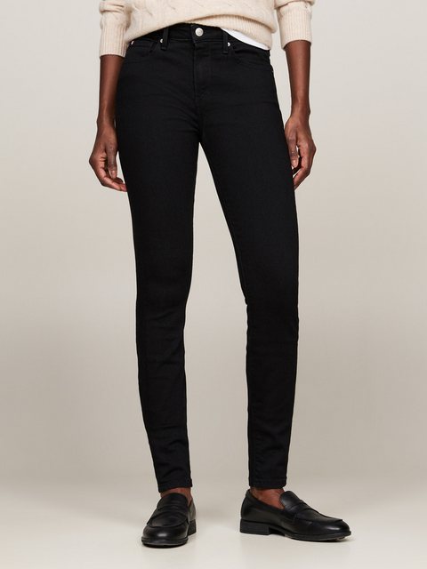 Tommy Hilfiger Skinny-fit-Jeans "COMO SKINNY RW BLACK", mit Tommy Hilfiger günstig online kaufen