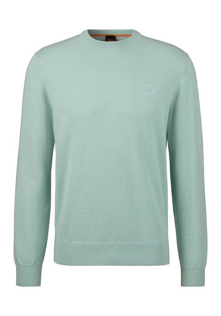 BOSS ORANGE Strickpullover Kanovano mit Rundhalsausschnitt günstig online kaufen