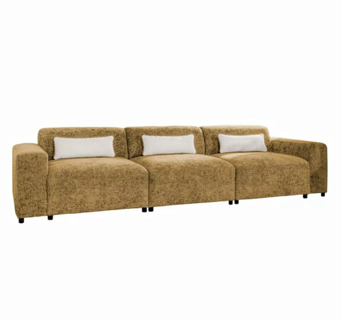 Furnix Sofa ROLIA 3-Sitzer moderne Polstercouch mit Armlehnen, mit Relaxfun günstig online kaufen