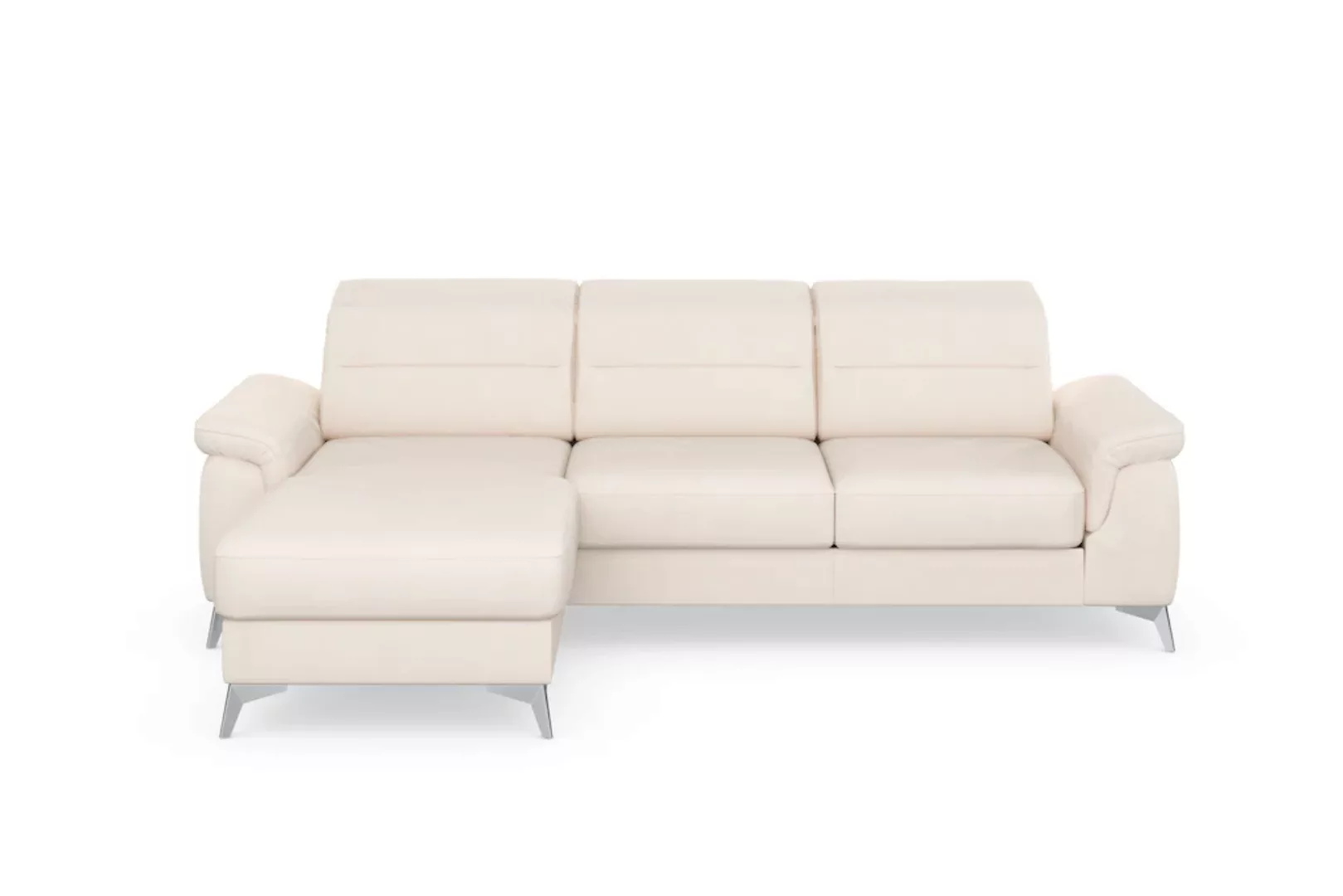 sit&more Ecksofa "Sinatra L-Form", mit Recamiere, optinal mit Kopfteilverst günstig online kaufen