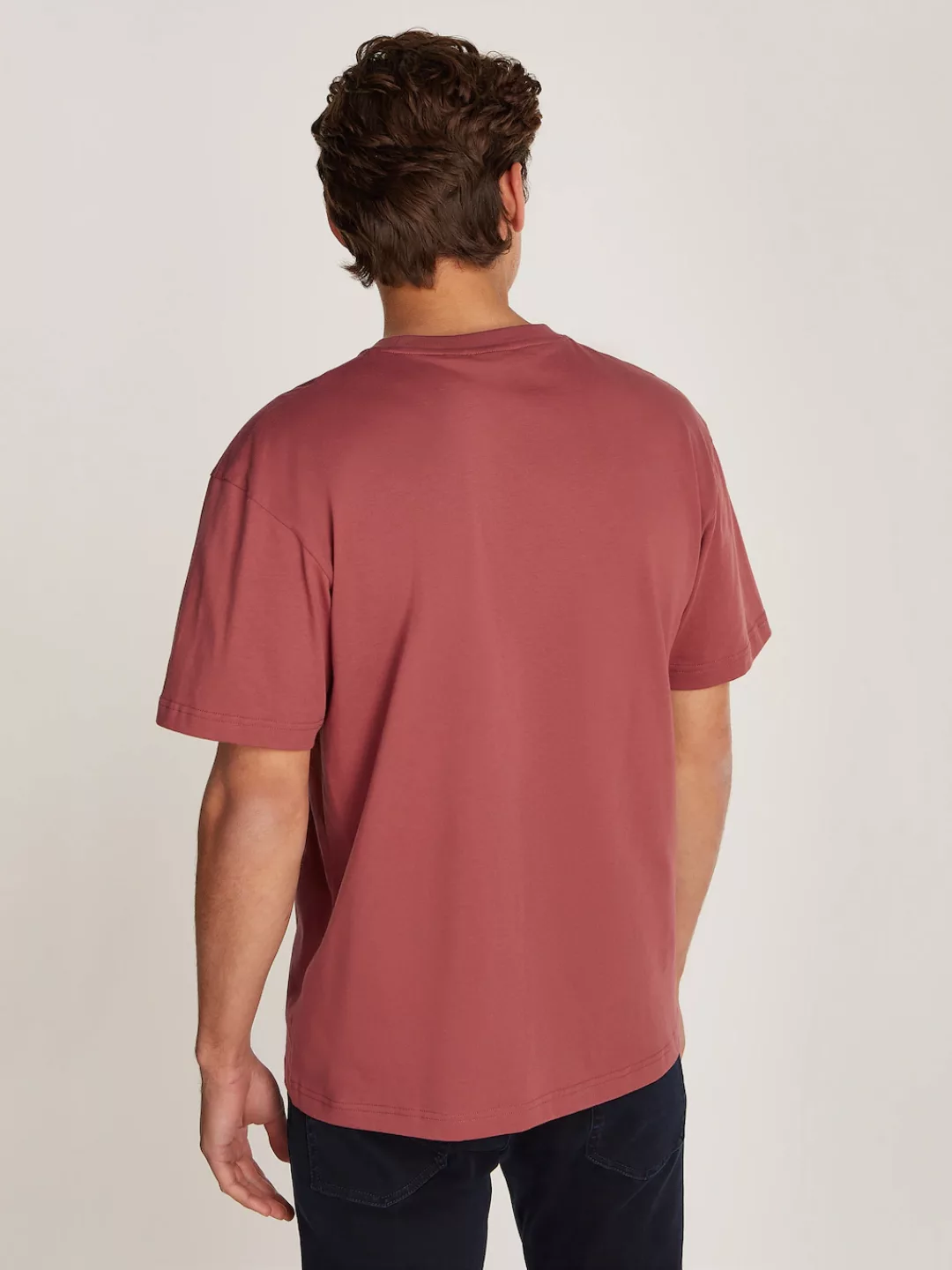 Calvin Klein T-Shirt HERO LOGO COMFORT T-SHIRT mit aufgedrucktem Markenlabe günstig online kaufen