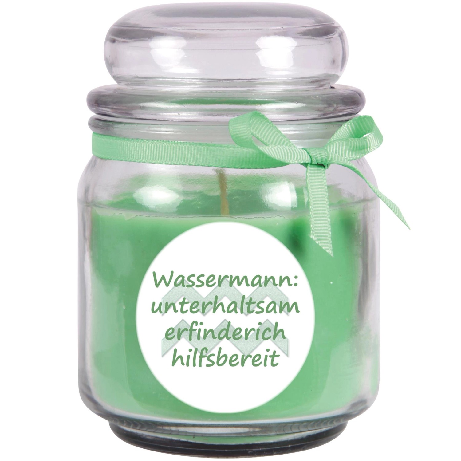 HS Candle Duftkerze & Glas Sternzeichen Coconut Limes 70 Stunden Wassermann günstig online kaufen