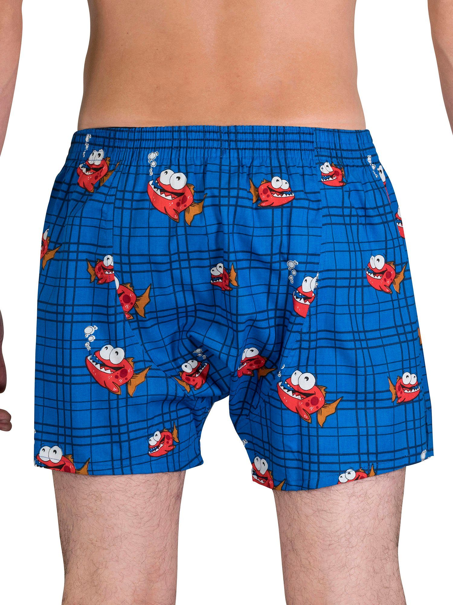 Sugar Pine Boxer Webboxershorts weit Motive günstig online kaufen
