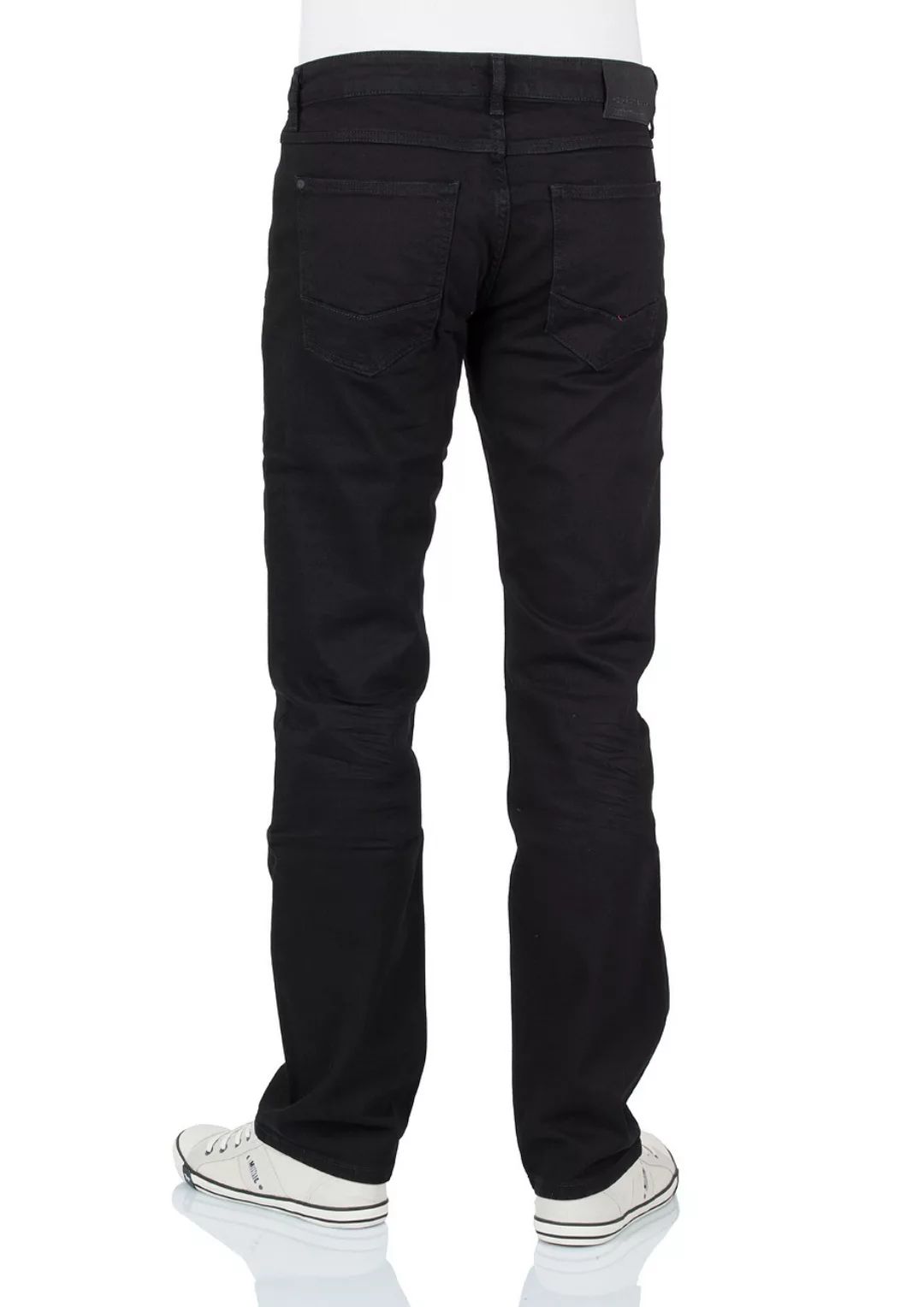 Cross Jeans Herren Jeans Antonio - Relax Fit - Black günstig online kaufen