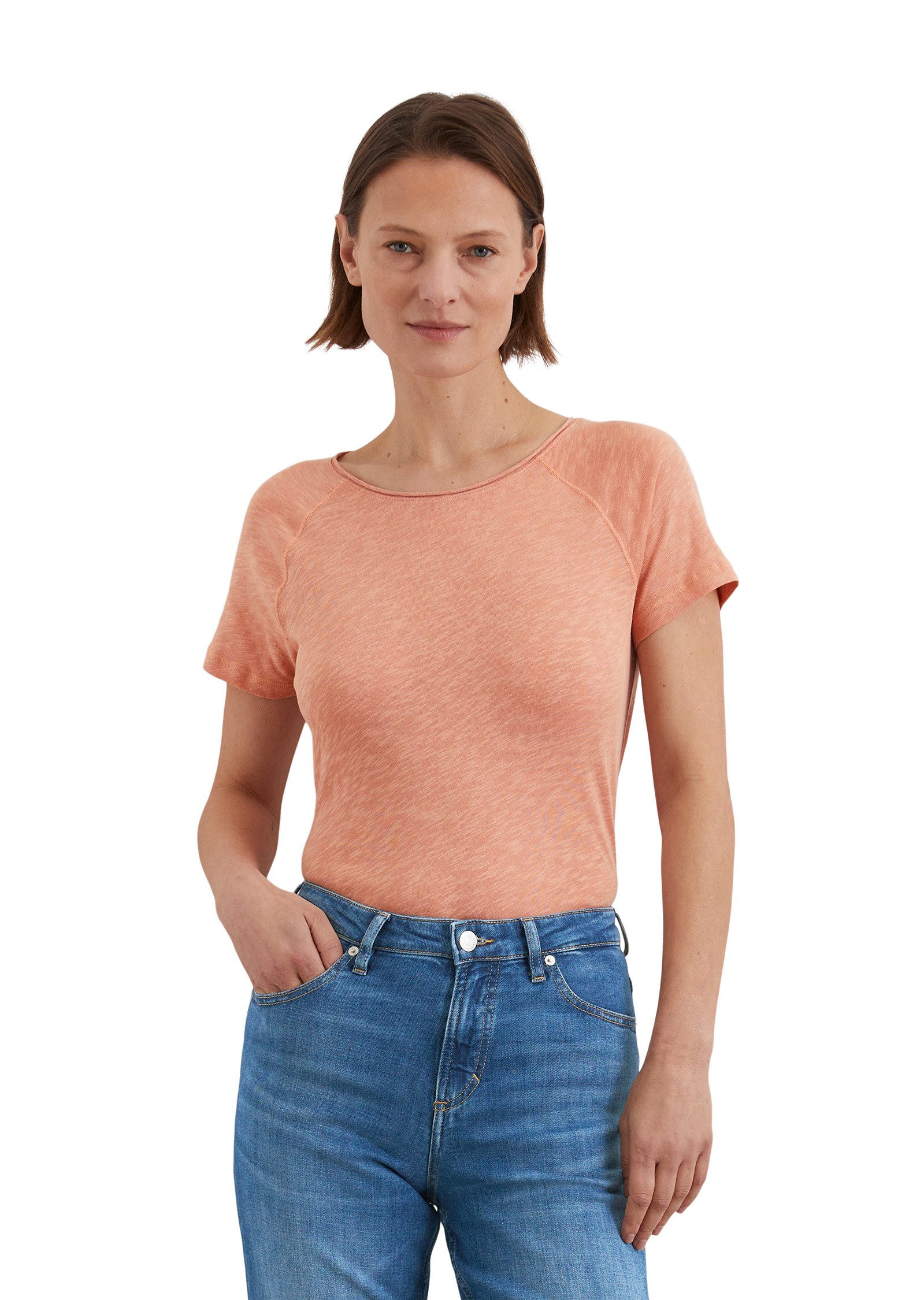 Marc O'Polo T-Shirt aus Slub-Jersey günstig online kaufen