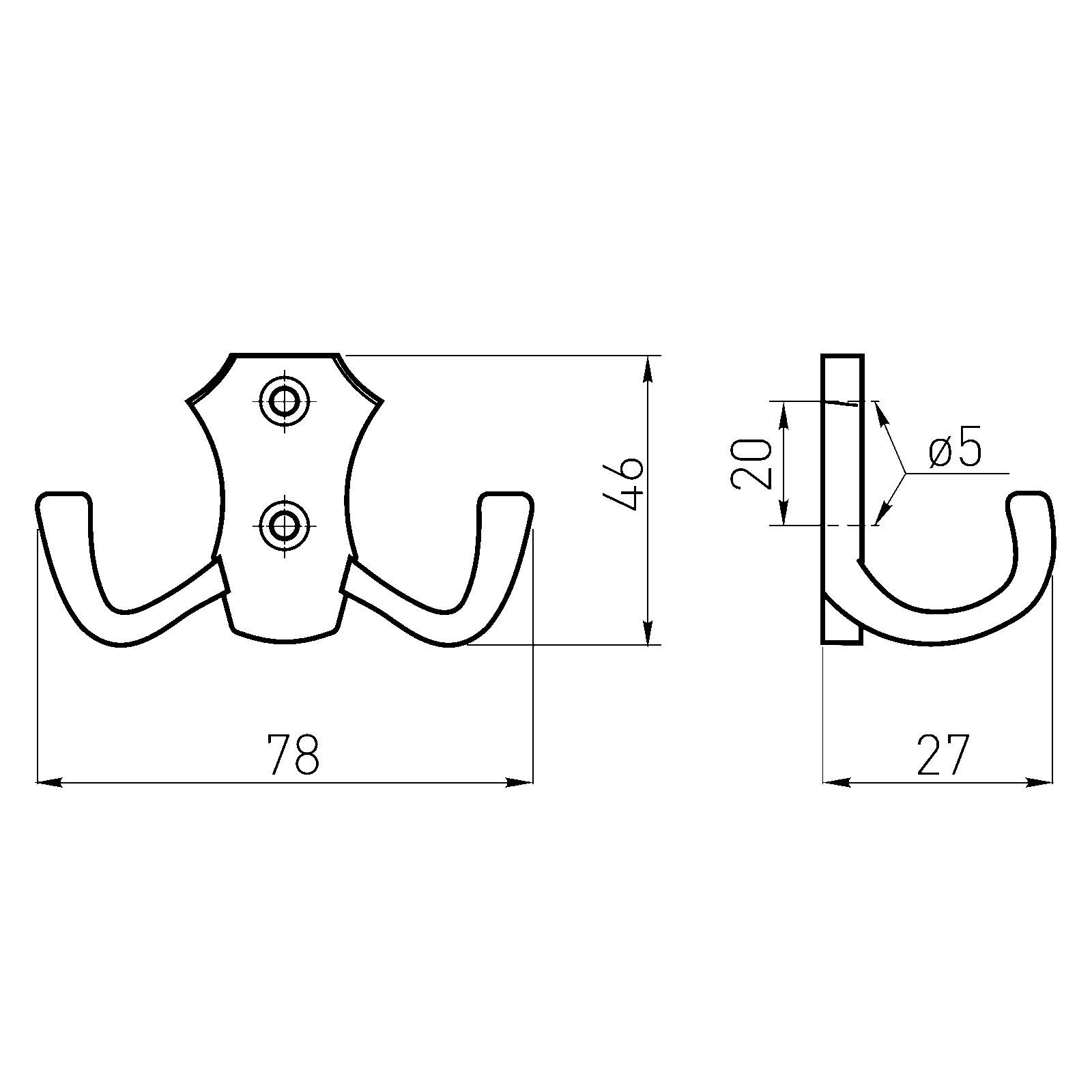 SO-TECH® Garderobenhaken Garderobenhaken LENA BA 20 günstig online kaufen