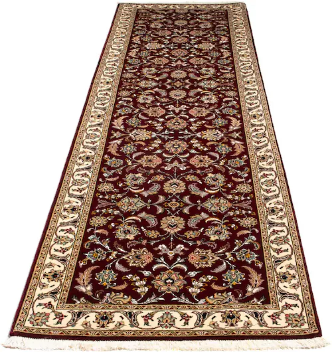morgenland Orientteppich »Perser - Täbriz - Royal - 317 x 88 cm - dunkelrot günstig online kaufen