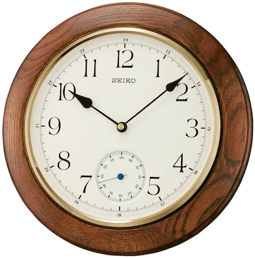 Seiko Wanduhr, Quarzuhr, Wohnzimmer, Esszimmer, Arbeitszimmer, Küche günstig online kaufen