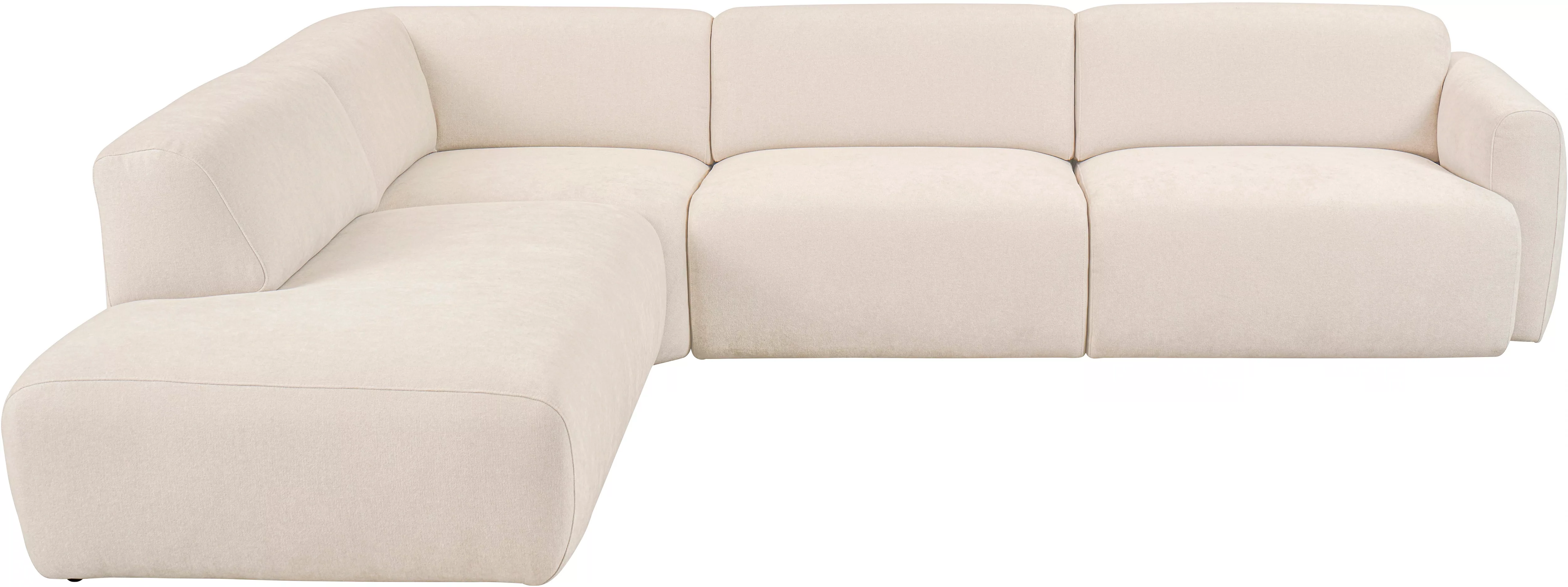 andas Ecksofa "Myrland", Breite 241 cm, Chenille, Easy Clean Stoff, mit Kal günstig online kaufen