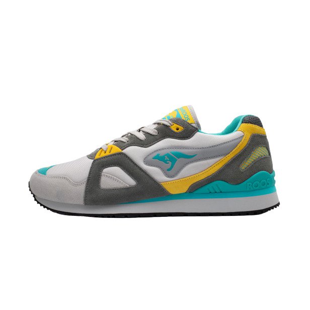 Kangaroos Ausbilder Kangaroos Future Runner EU 42 gris/jaune/bleu günstig online kaufen