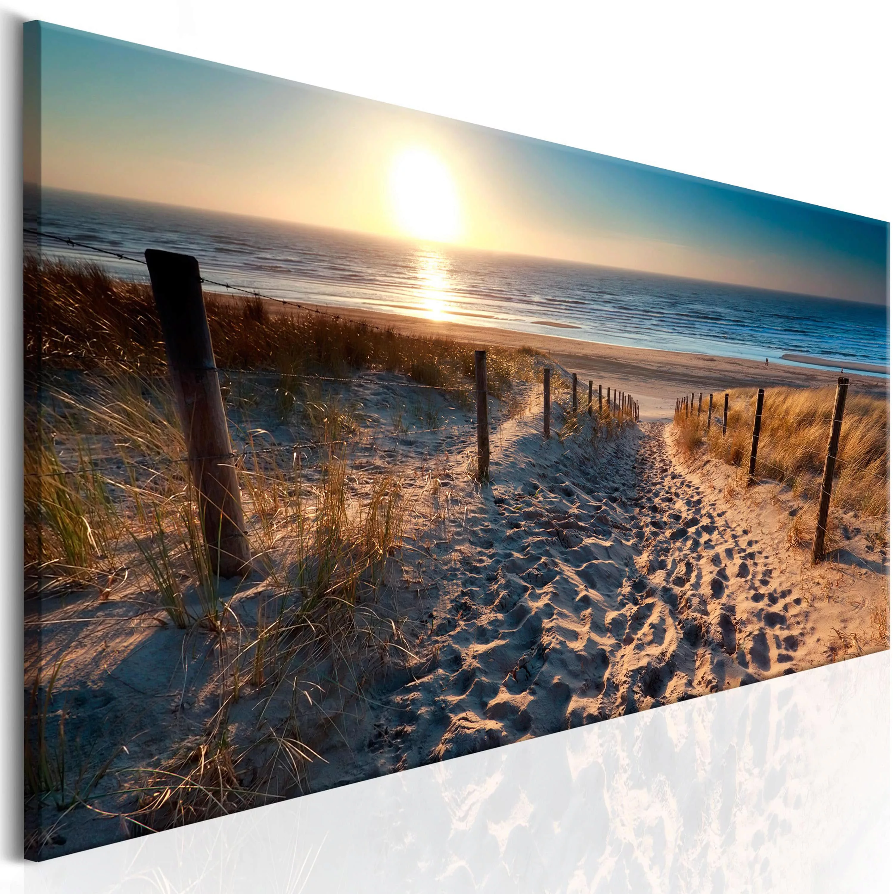 Wandbild - Sunset Path günstig online kaufen