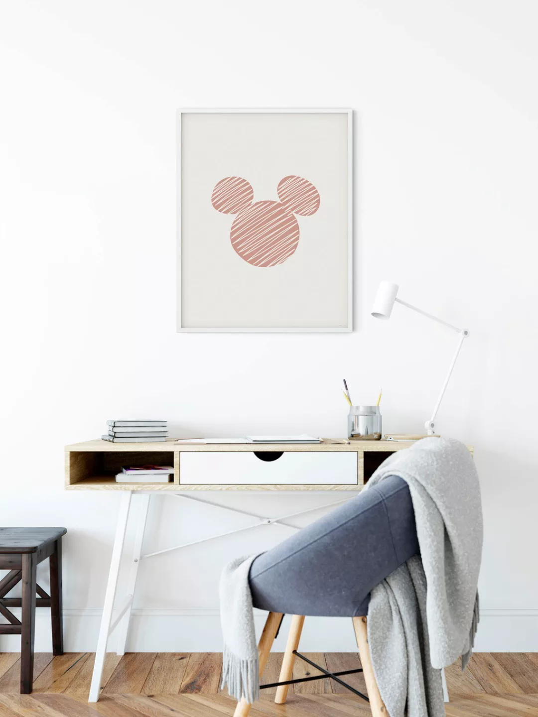 Komar Wandbild »Striped Mouse«, (1 St.), Deutsches Premium-Poster Fotopapie günstig online kaufen