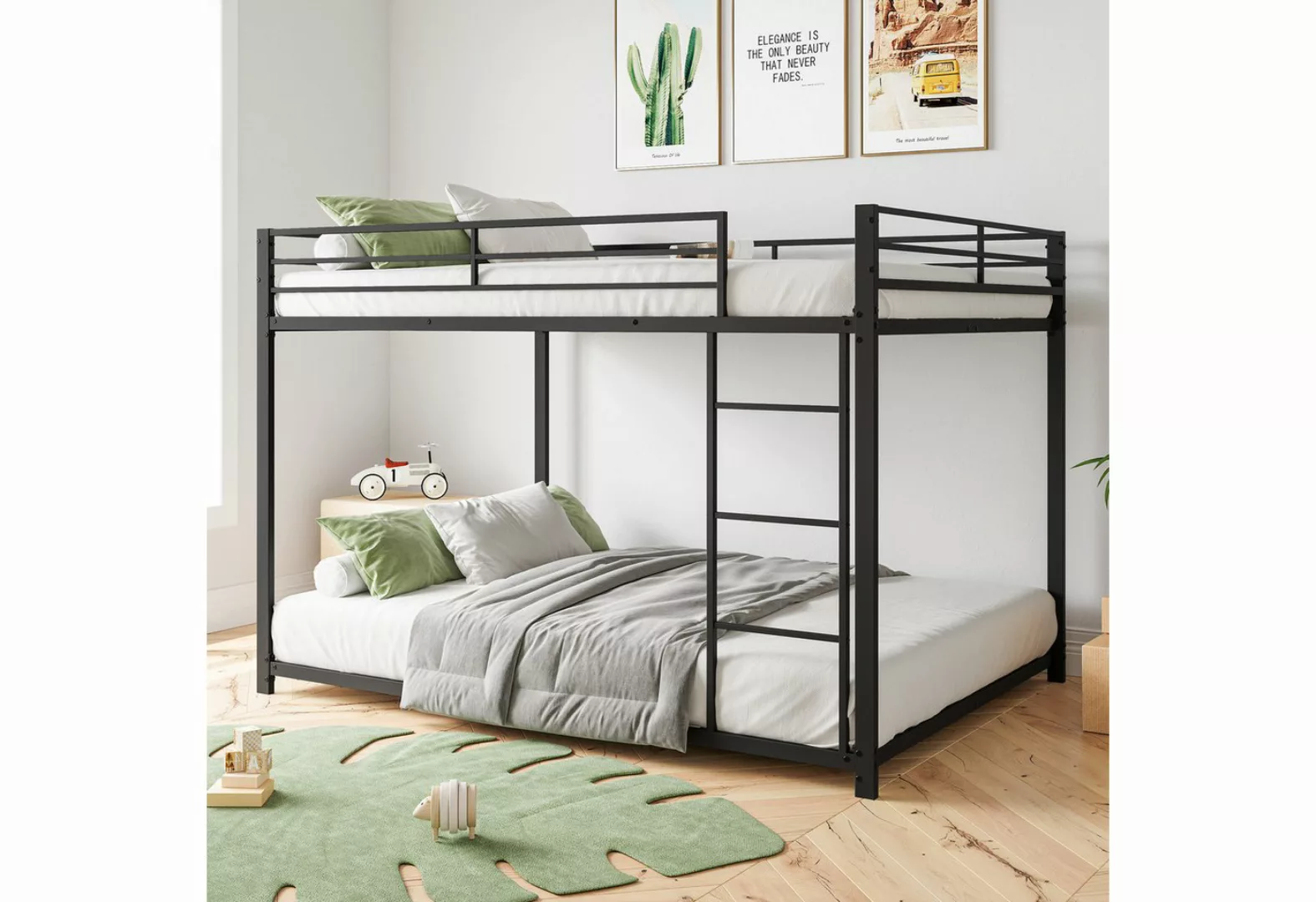 MODFU Etagenbett Kinderbett Eisenbett, Etagenbett klassischer Form (140*200 günstig online kaufen