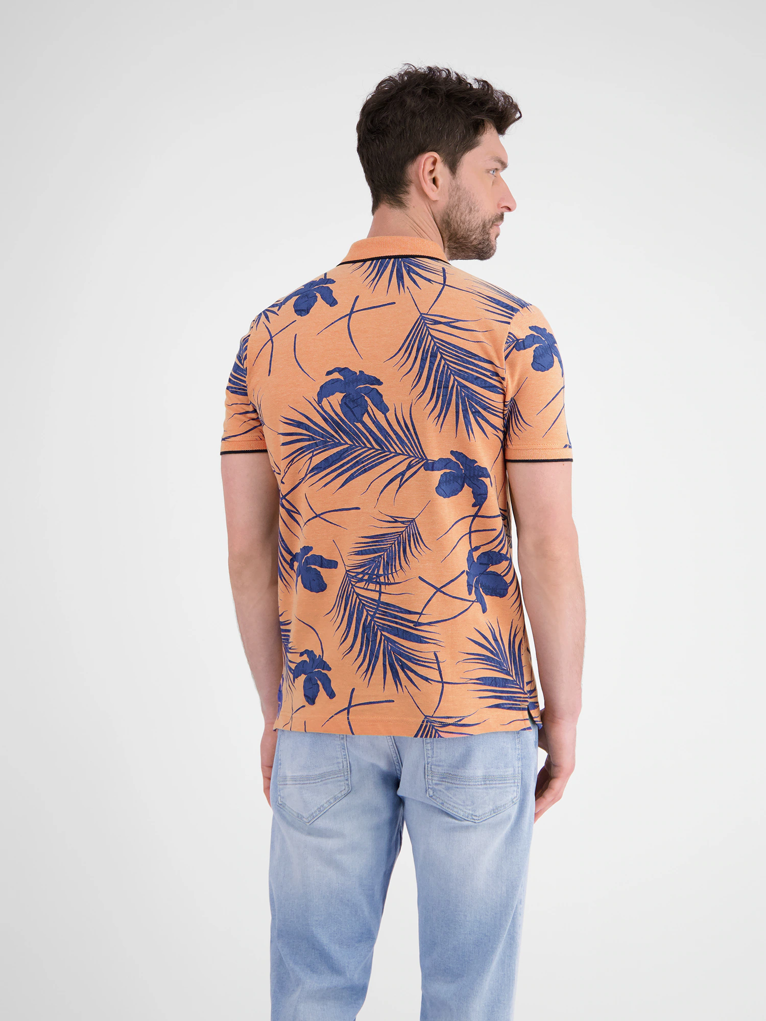 LERROS Poloshirt "LERROS Modisches Poloshirt, sommerlich gemustert" günstig online kaufen