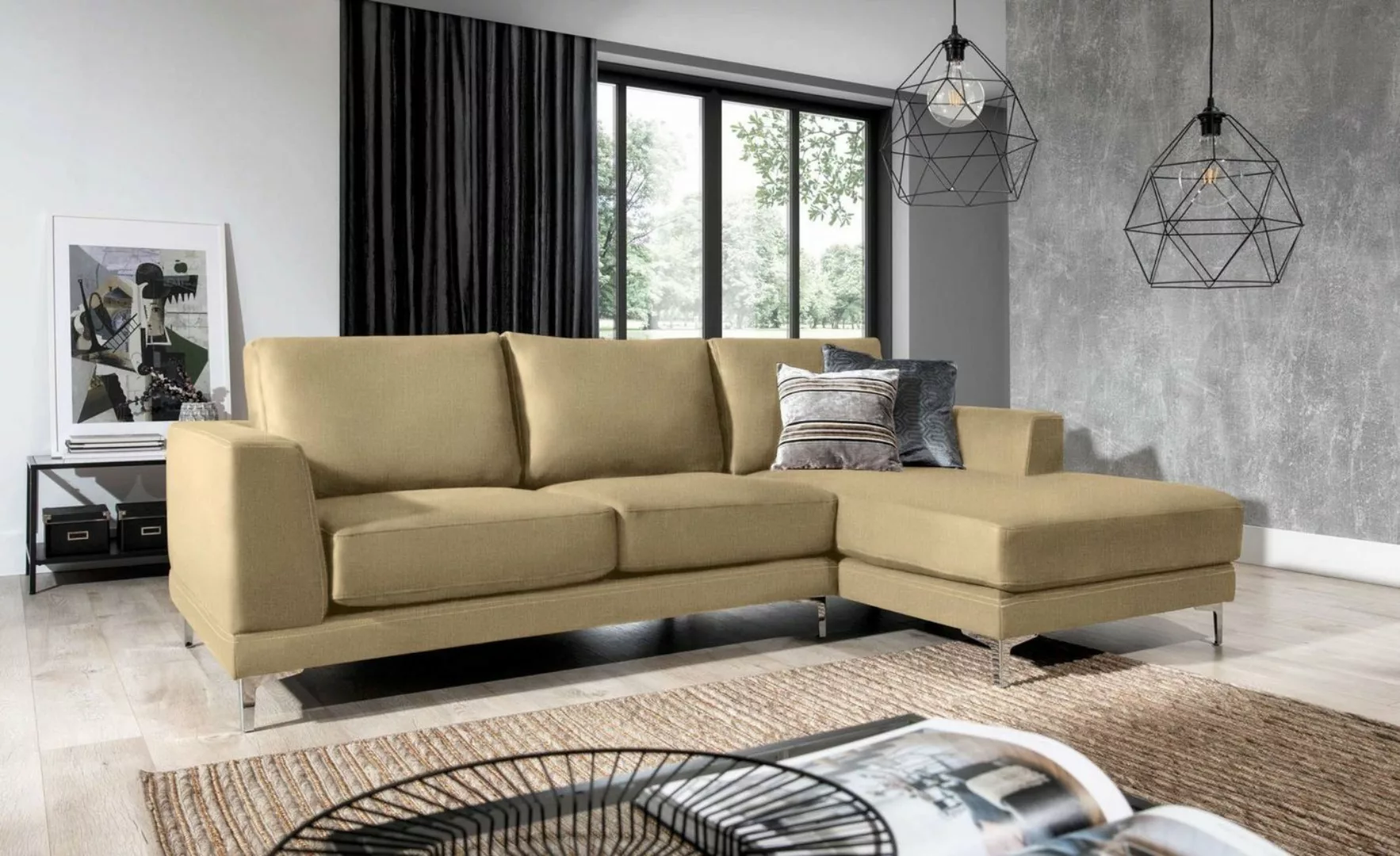 99rooms Ecksofa Aria, L-Form, Eckcouch, Design günstig online kaufen