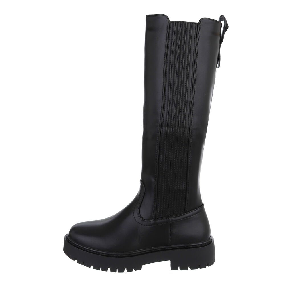 Ital-Design Damen Freizeit Plateaustiefel (84989598) Blockabsatz günstig online kaufen