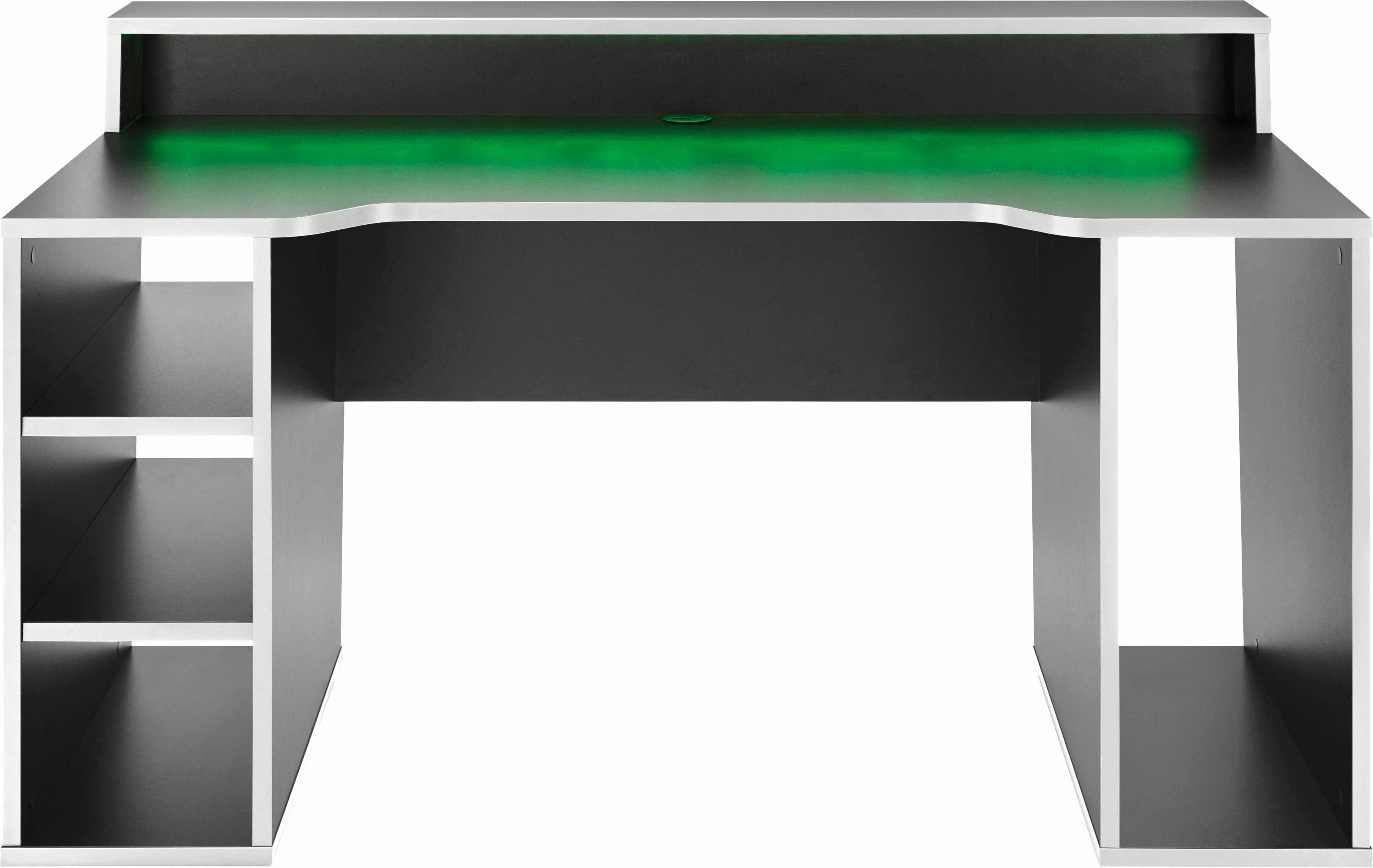 FORTE Gamingtisch "Tezaur", mit RGB-Beleuchtung, Breite 160 cm günstig online kaufen