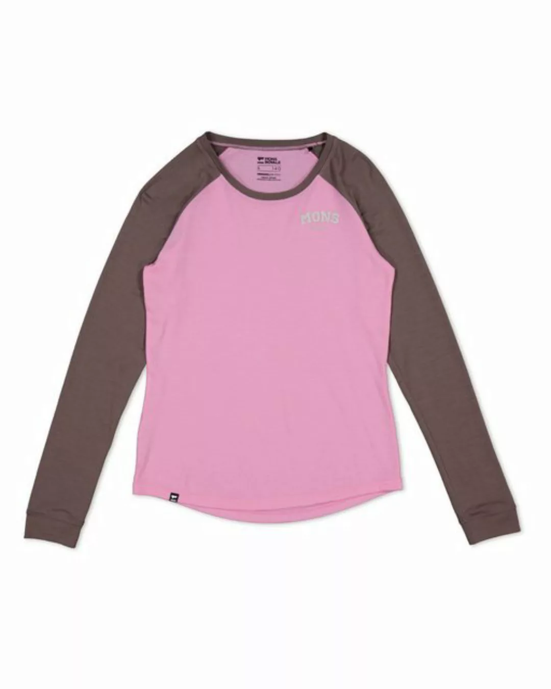 Mons Royale Langarmshirt Mons Royale W Icon Raglan Damen Langarm-Shirt günstig online kaufen