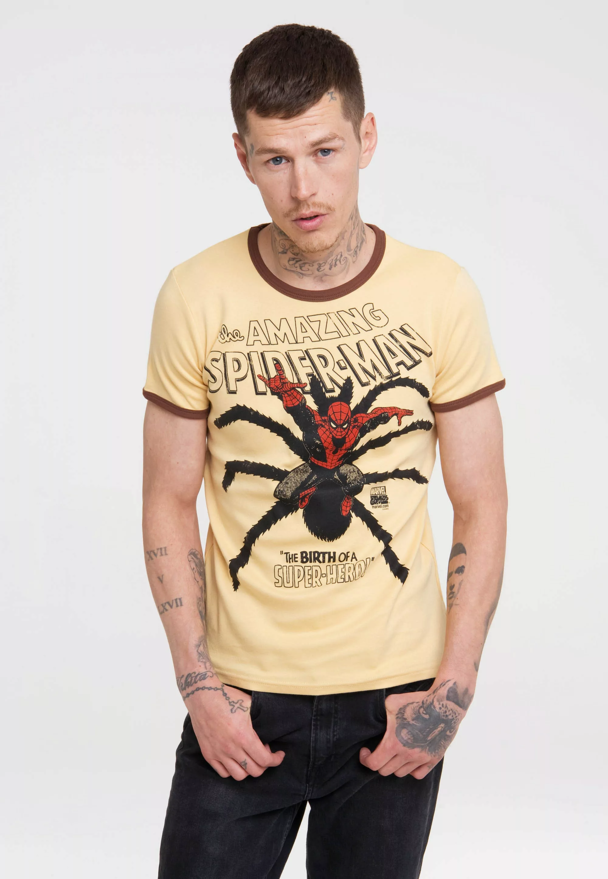 LOGOSHIRT T-Shirt "Spider-Man", mit detailliertem Print günstig online kaufen