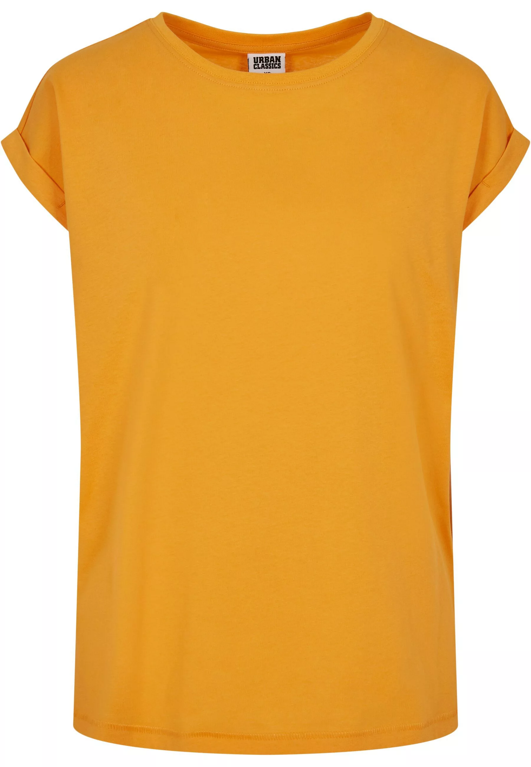 URBAN CLASSICS Kurzarmshirt "Urban Classics Damen Ladies Extended Shoulder günstig online kaufen