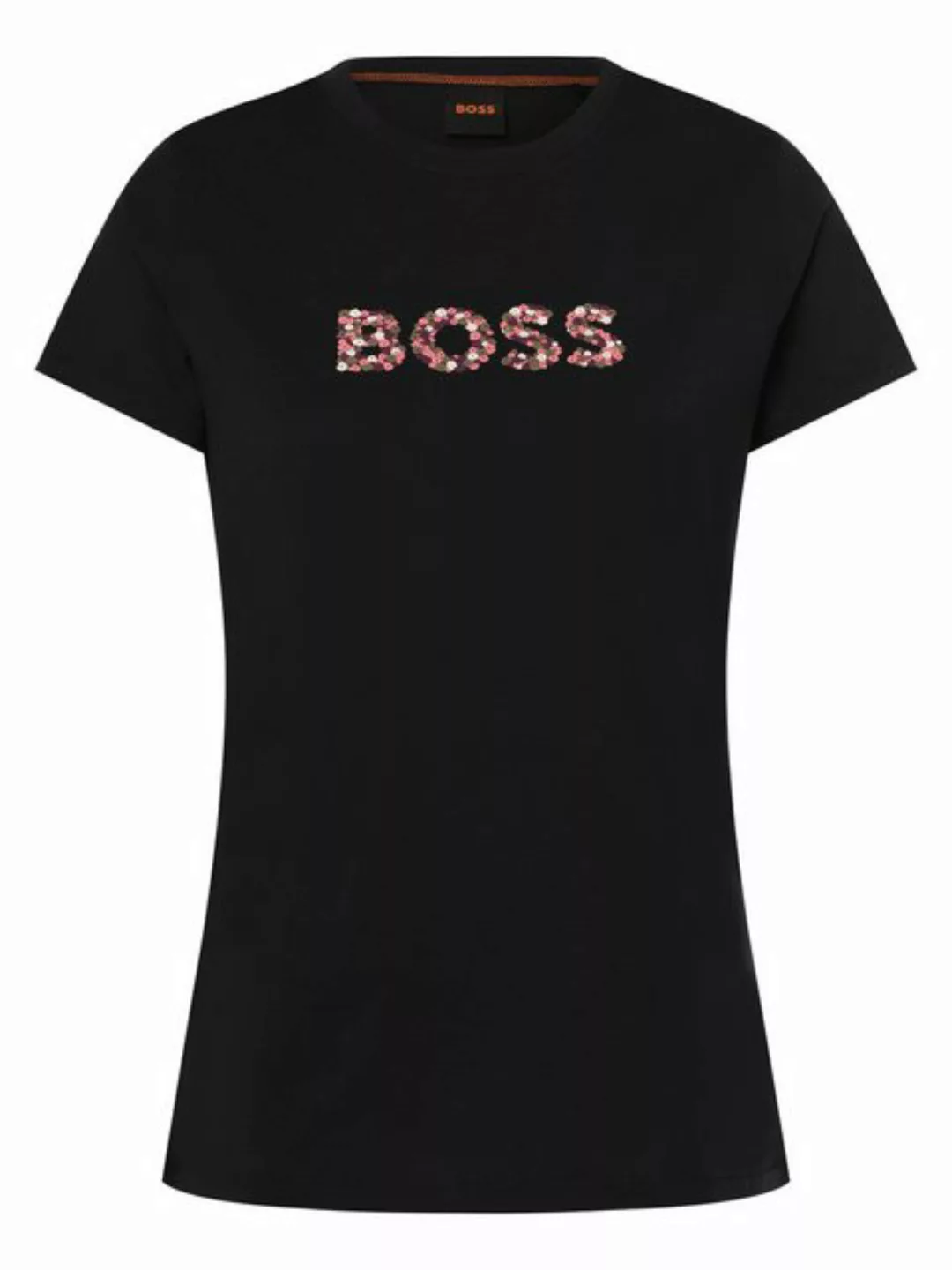 BOSS T-Shirt Damen T-Shirt mit Bio-Baumwolle (1-tlg) günstig online kaufen