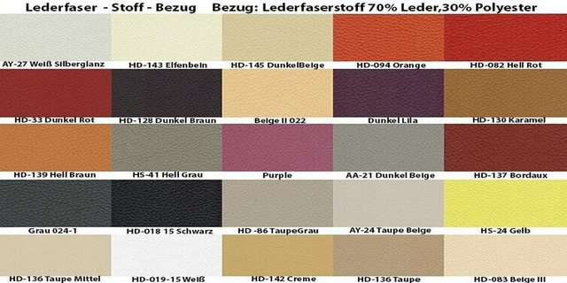 Xlmoebel Sofa Sitzgruppe Dreisitzer Zweisitzer Einzelsitzer Ledersofa Sofa günstig online kaufen