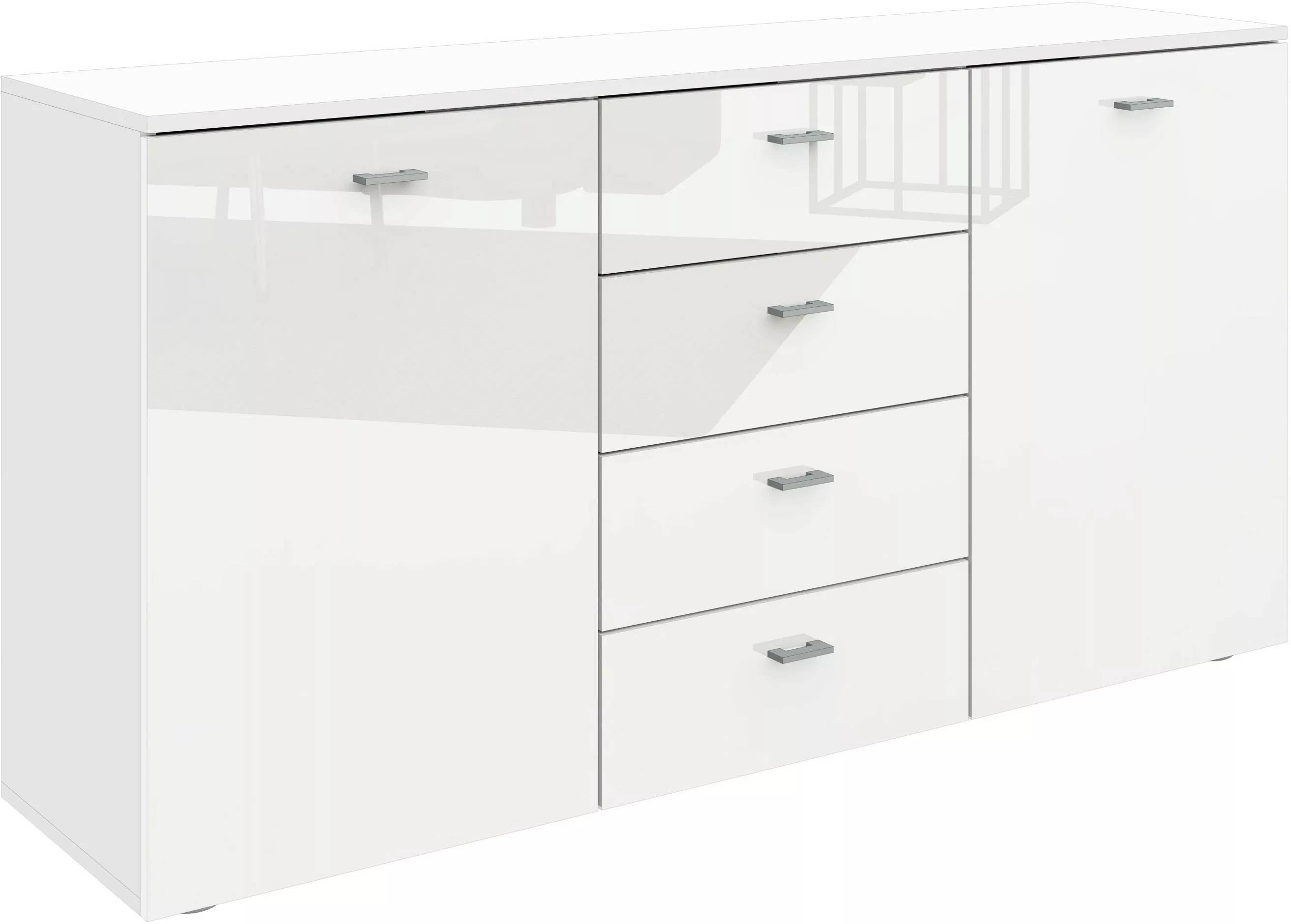 borchardt Möbel Sideboard "Scala, Breite 139 cm,", höhenverstellbare Einleg günstig online kaufen