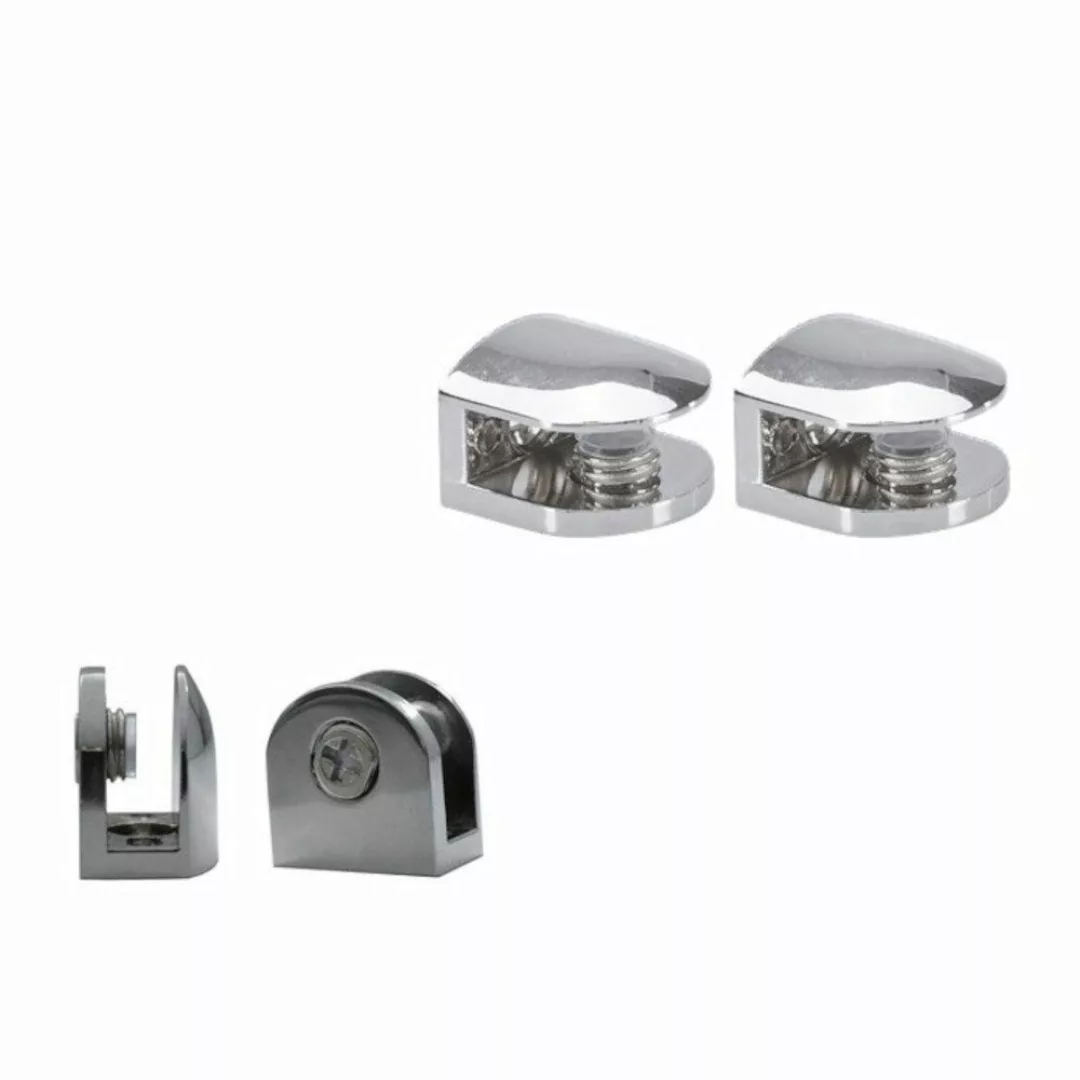 HOOZ Wandregalhalter 2er Set Regalhalter Chrom günstig online kaufen