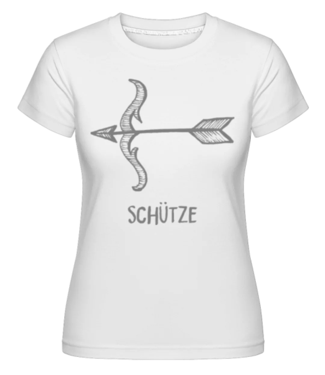Kritzel Stil Sternzeichen Schütze · Shirtinator Frauen T-Shirt günstig online kaufen