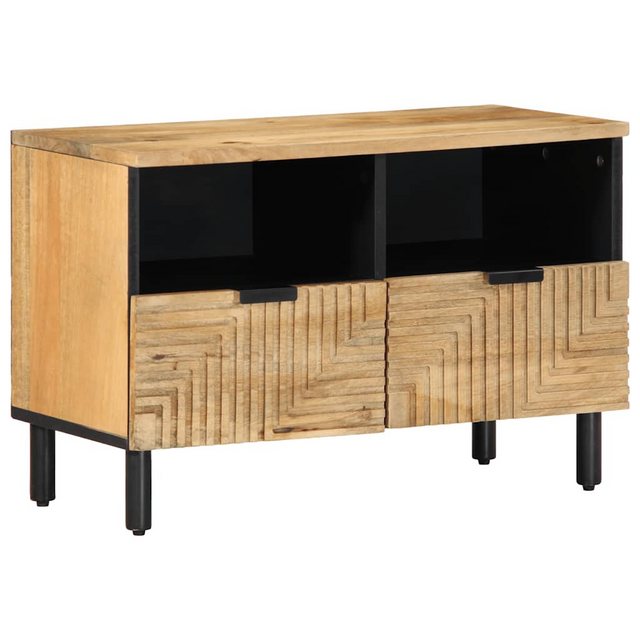 vidaXL TV-Schrank TV-Schrank Braun 70x33x46 cm Massivholz günstig online kaufen