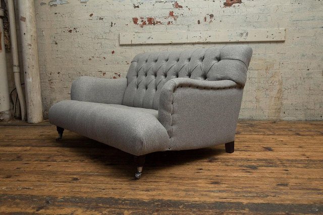 Xlmoebel Sofa Neues Chesterfield-Sofa mit Original-Polsterung, Bezug aus, H günstig online kaufen