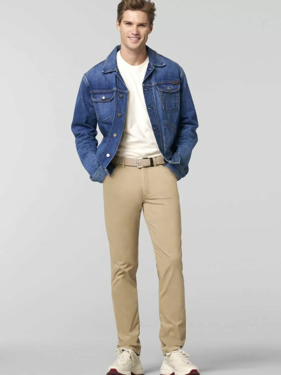 Meyer Chicago Chino Beige - Größe 27 günstig online kaufen