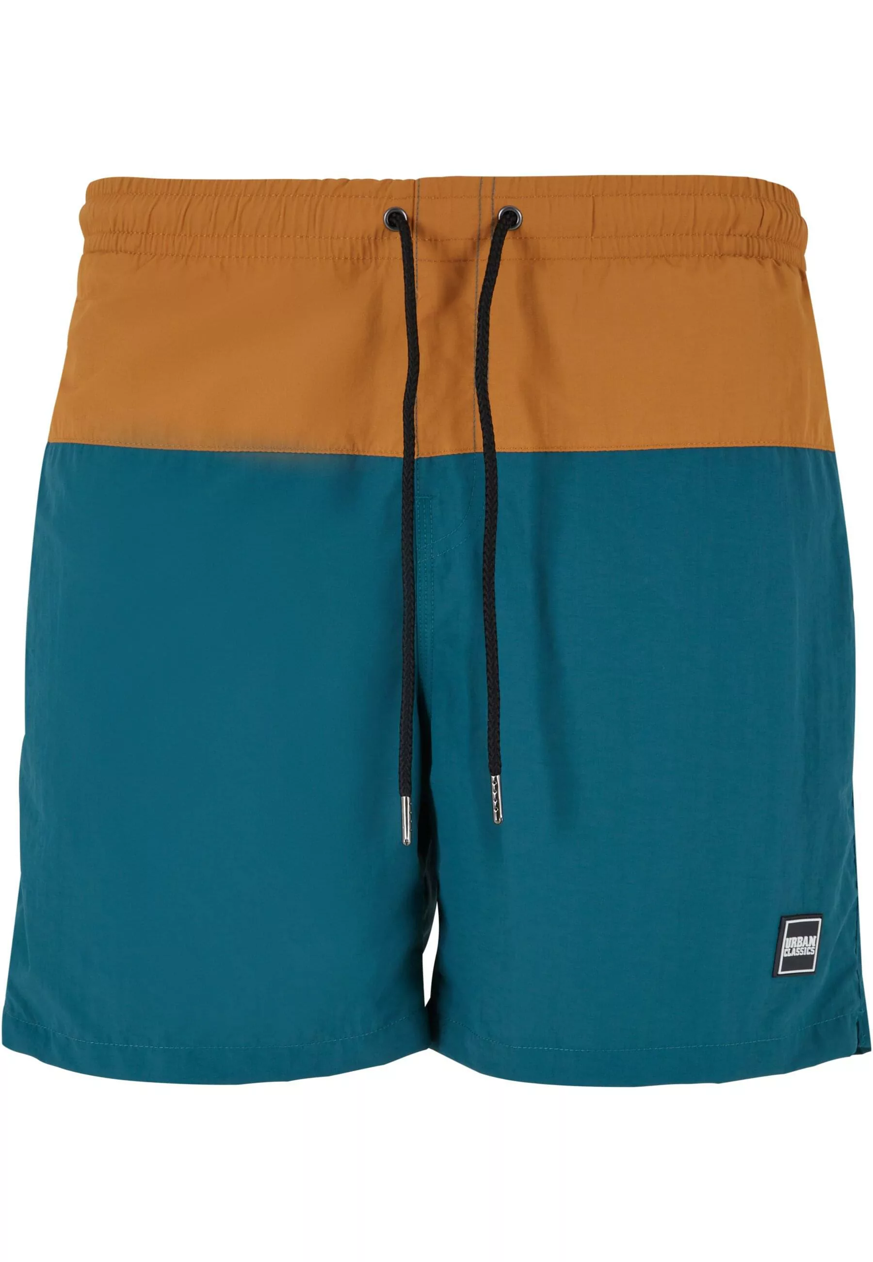 URBAN CLASSICS Badeshorts "Urban Classics Herren Block Swim Shorts" günstig online kaufen