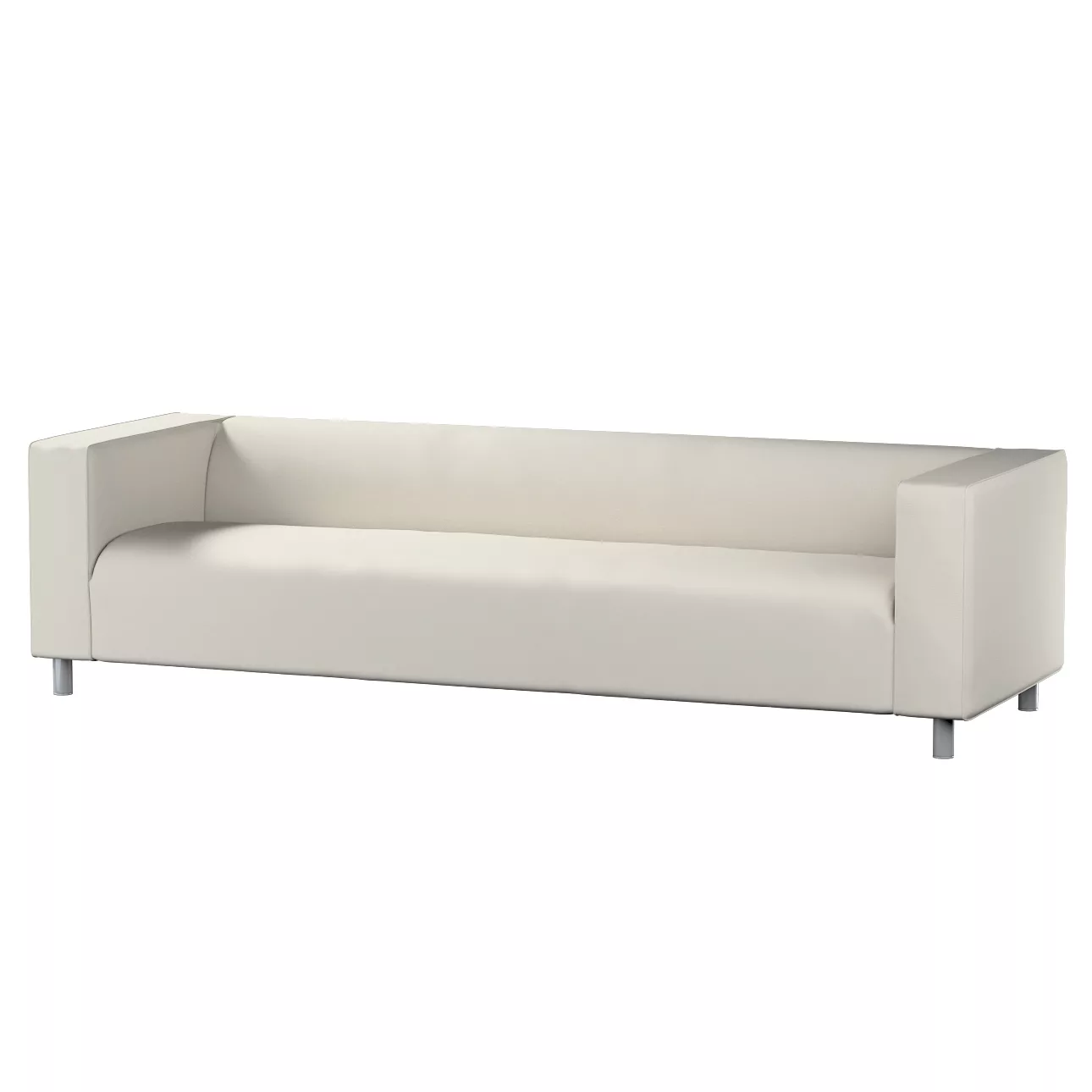 Bezug für Klippan 4-Sitzer Sofa, hellgrau , Bezug für Klippan 4-Sitzer, Cot günstig online kaufen