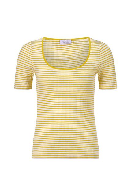 Rich & Royal T-Shirt Organic Rib Shirt Striped günstig online kaufen