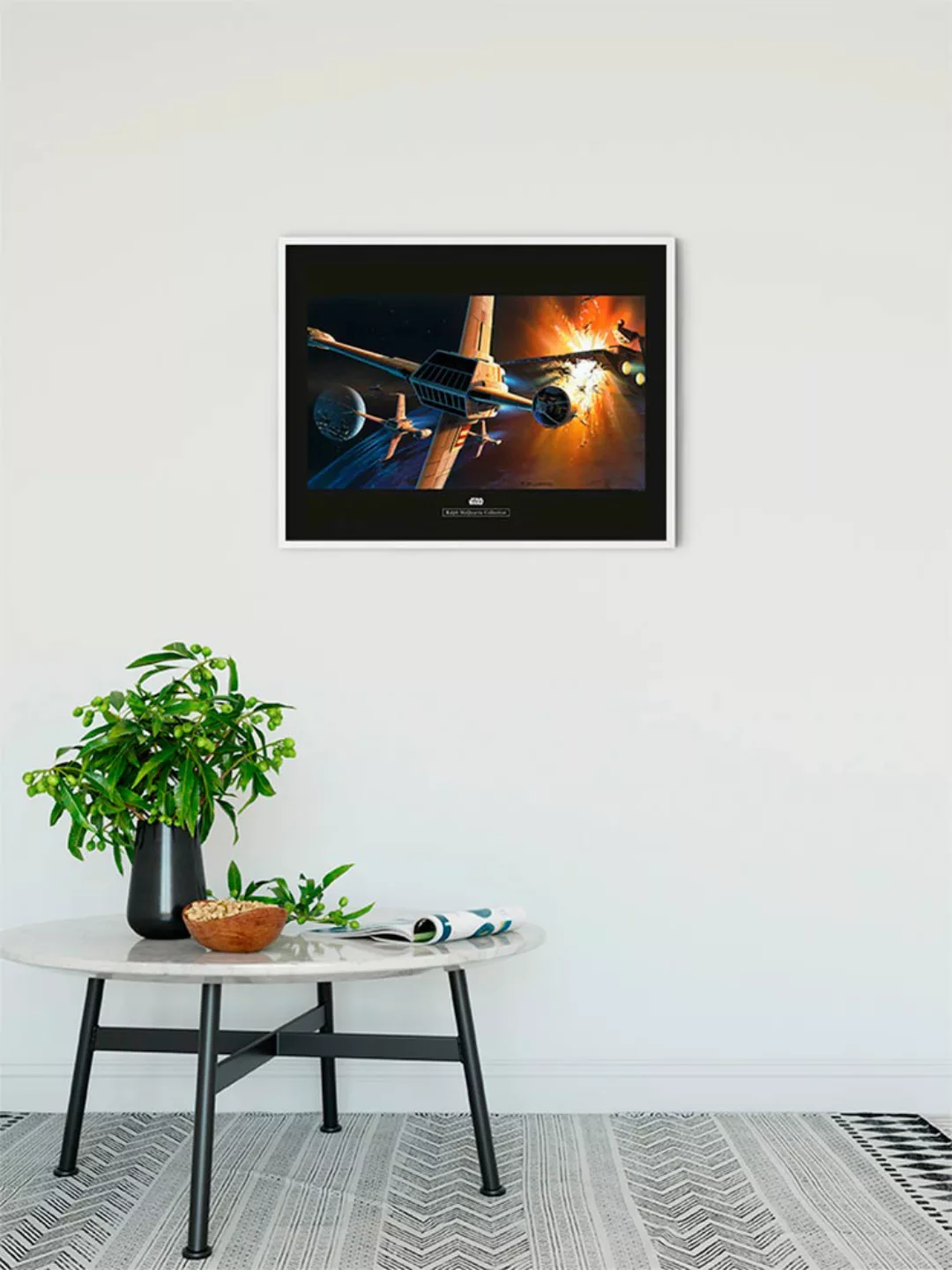 Komar Wandbild Star Wars Orbit War 50 x 40 cm günstig online kaufen