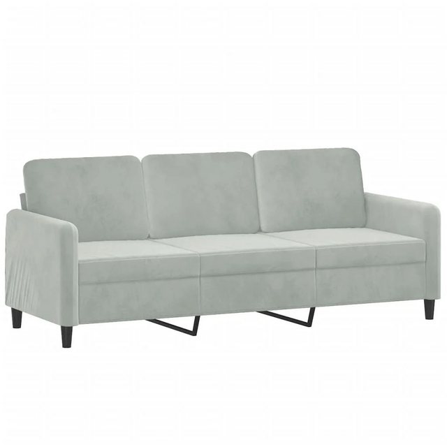 Nettlife Sofa 2-Sitzer-Sofa Doppelsofa mit Zierkissen 138/158/198 CM Samt günstig online kaufen