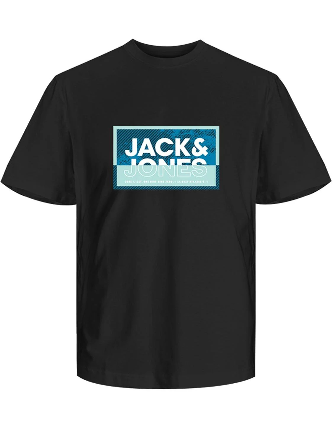 Jack & Jones T-Shirt "JCOLOGAN SUMMER PRINT TEE CREW NECK FST" günstig online kaufen