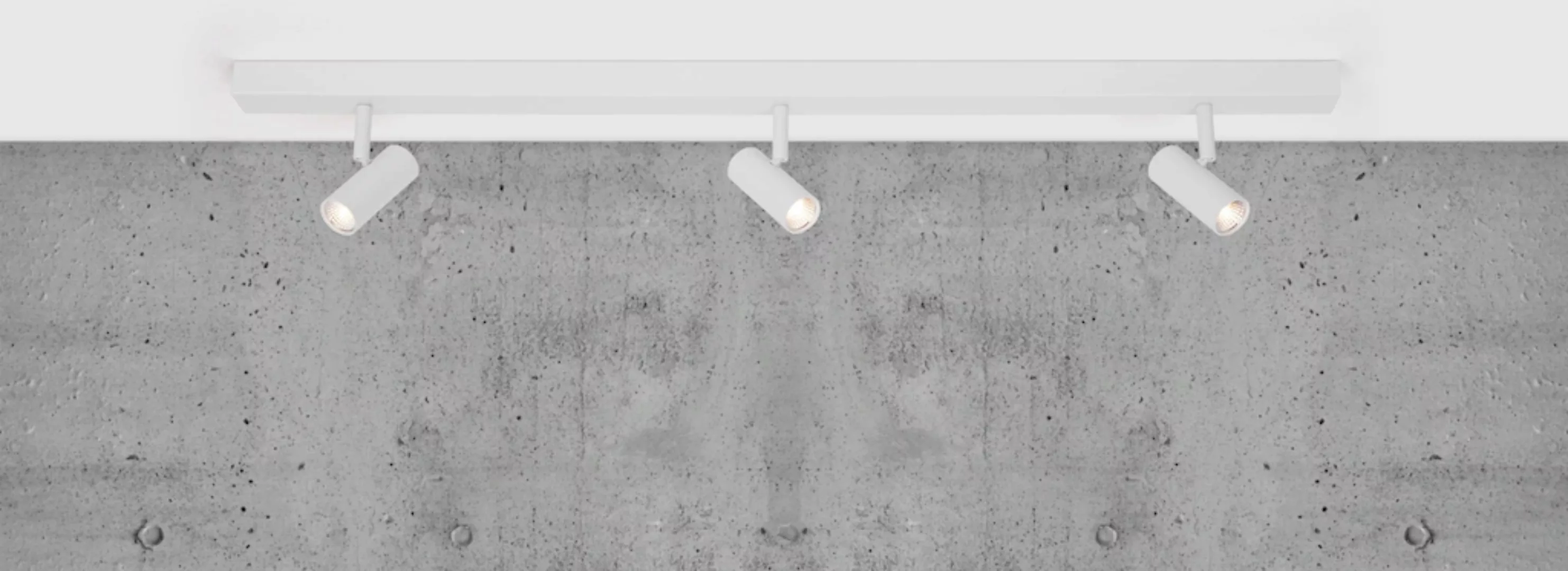 LED Deckenspot Omari in Weiß 3,2W 1080lm 3-flammig günstig online kaufen