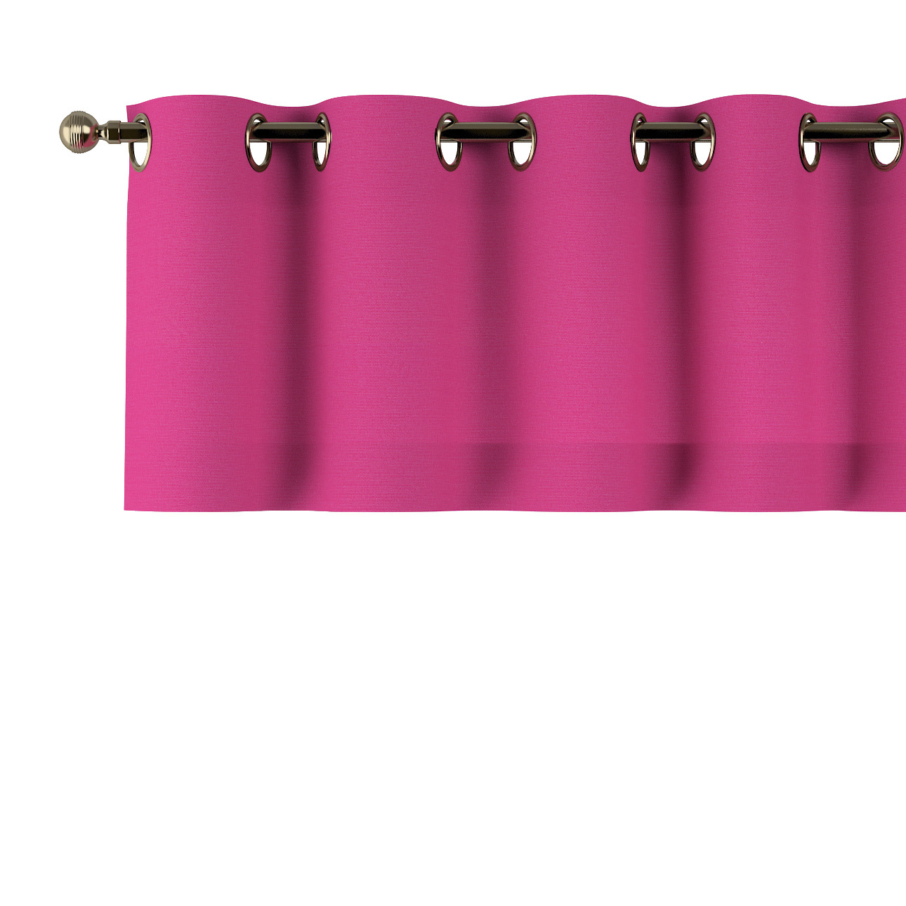 Kurzgardine mit Ösen, rosa, 130 x 40 cm, Loneta (133-60) günstig online kaufen