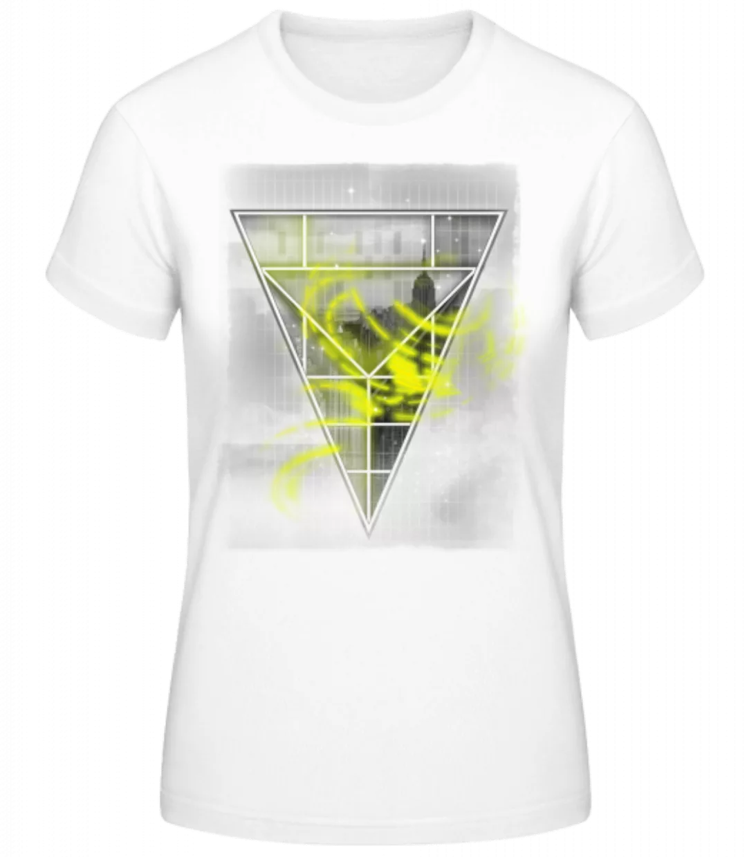 Skyline Dreieck · Frauen Basic T-Shirt günstig online kaufen