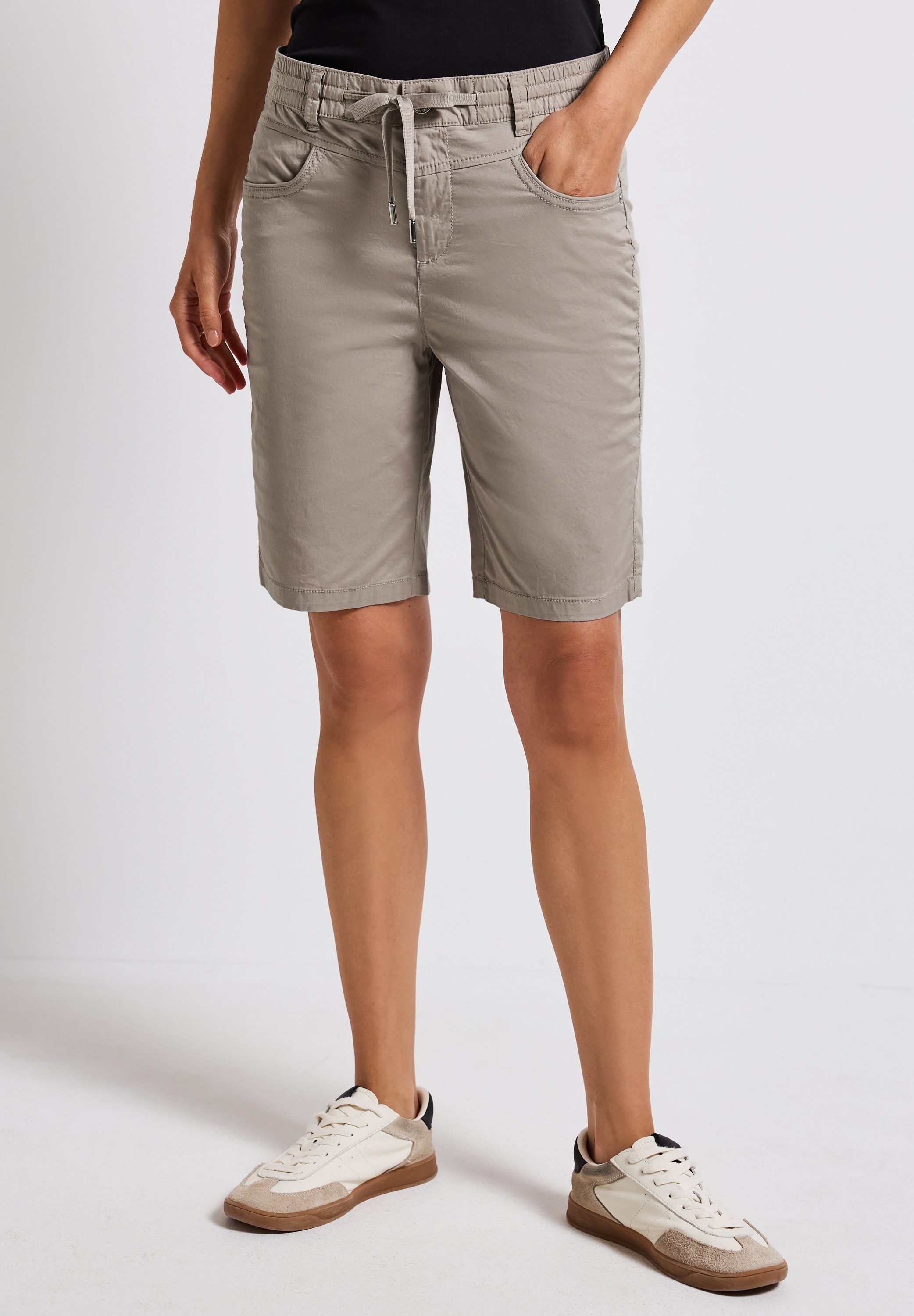 STREET ONE Bermudas, Middle Waist günstig online kaufen