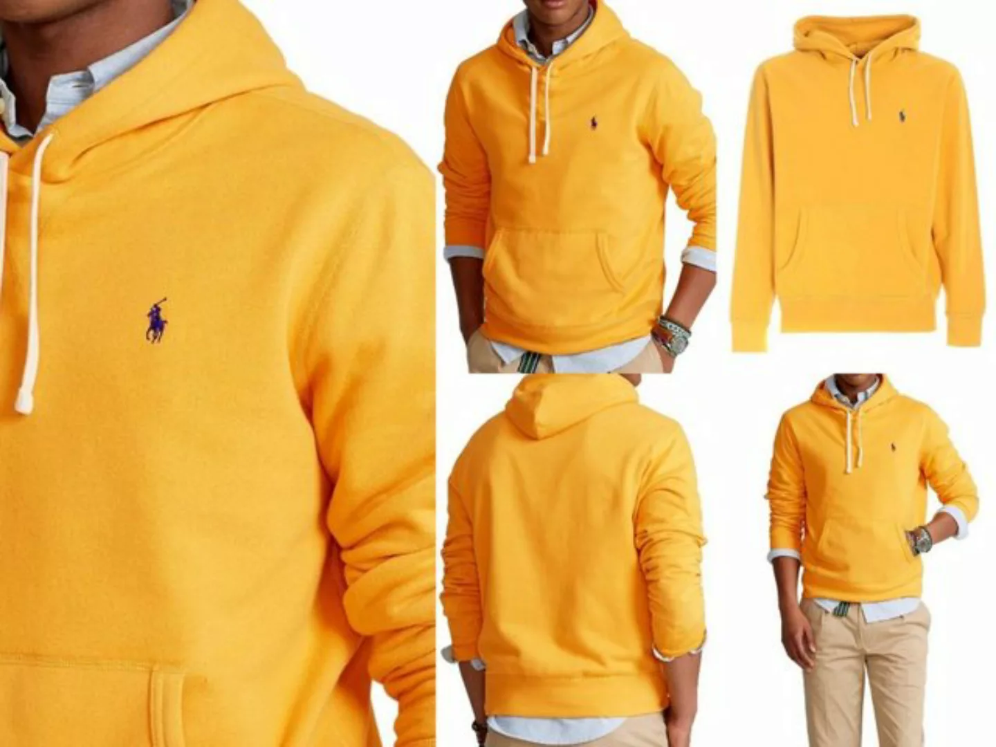 Ralph Lauren Sweatshirt POLO RALPH LAUREN Fleece Hoodie Sweater Kapuzen Swe günstig online kaufen