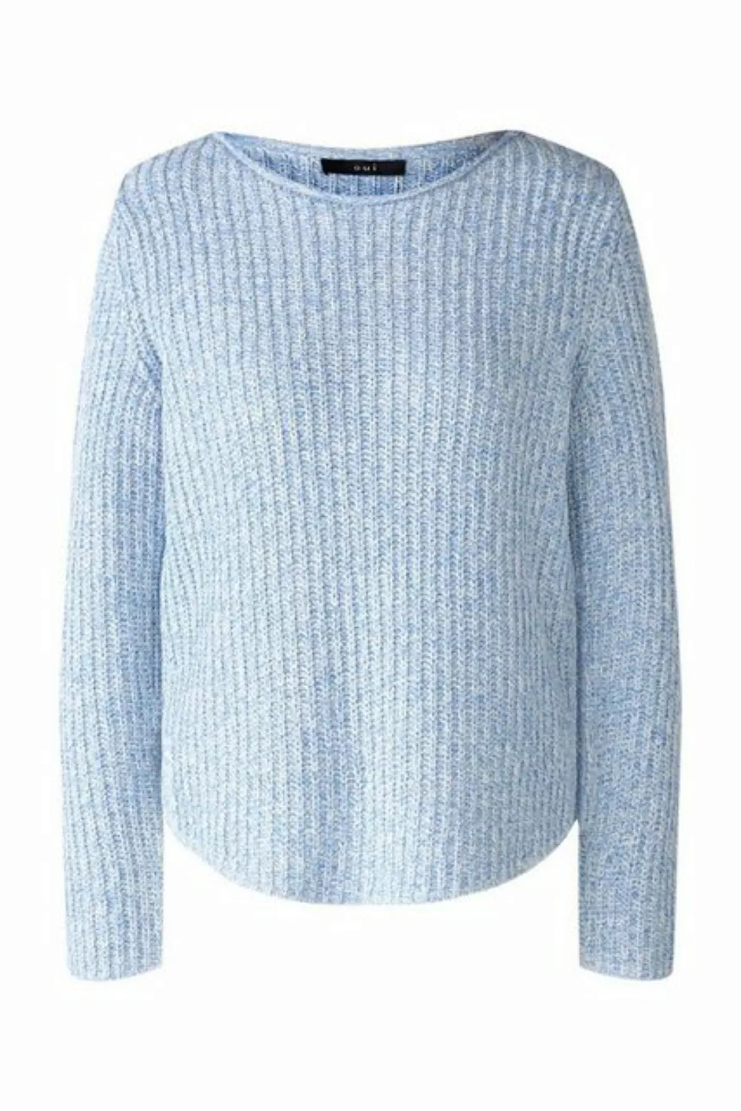 Oui Sweatshirt Pullover, lt blue white günstig online kaufen