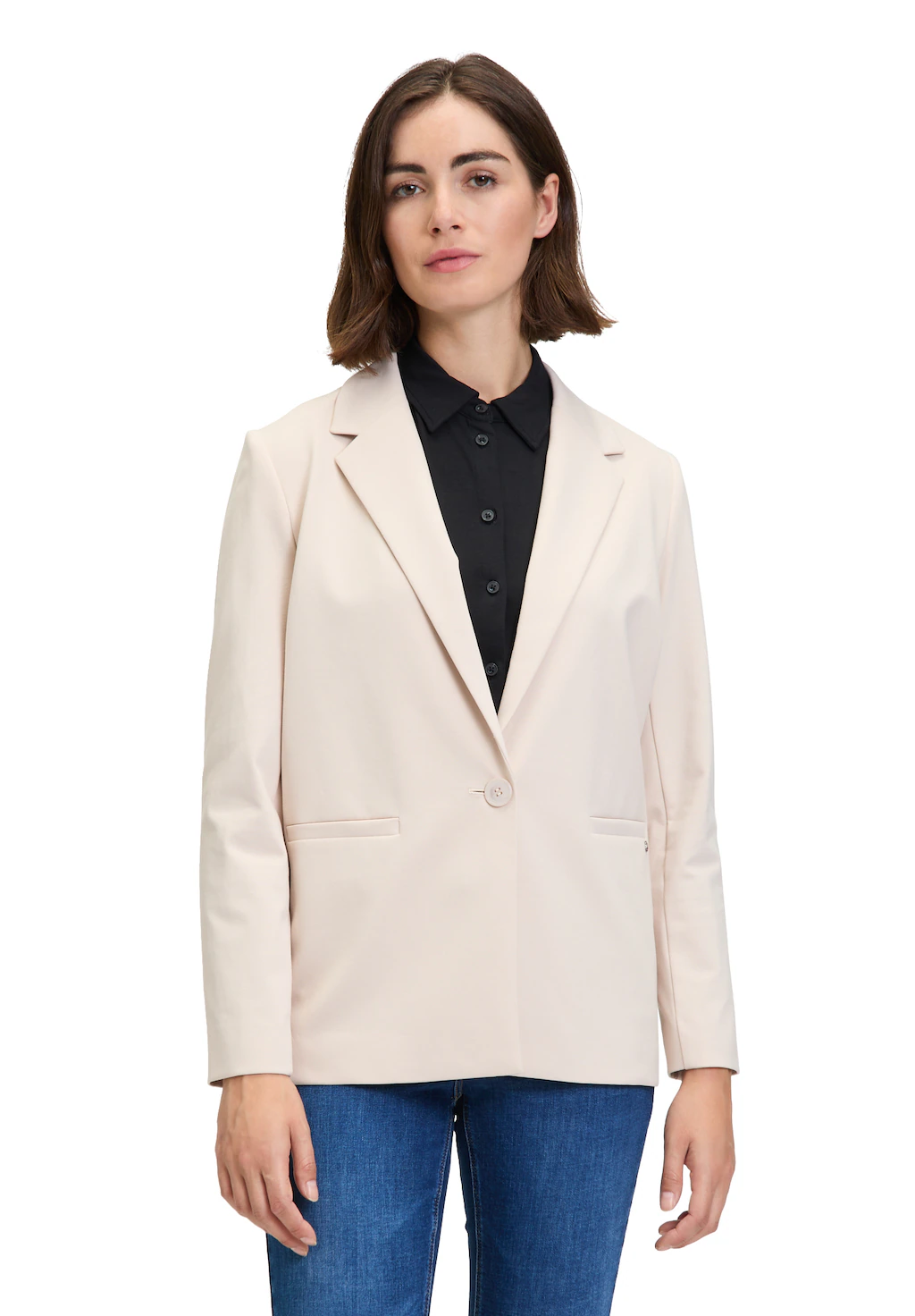 Betty&Co Jackenblazer "Betty & Co Damen Longblazer langarm", Form günstig online kaufen