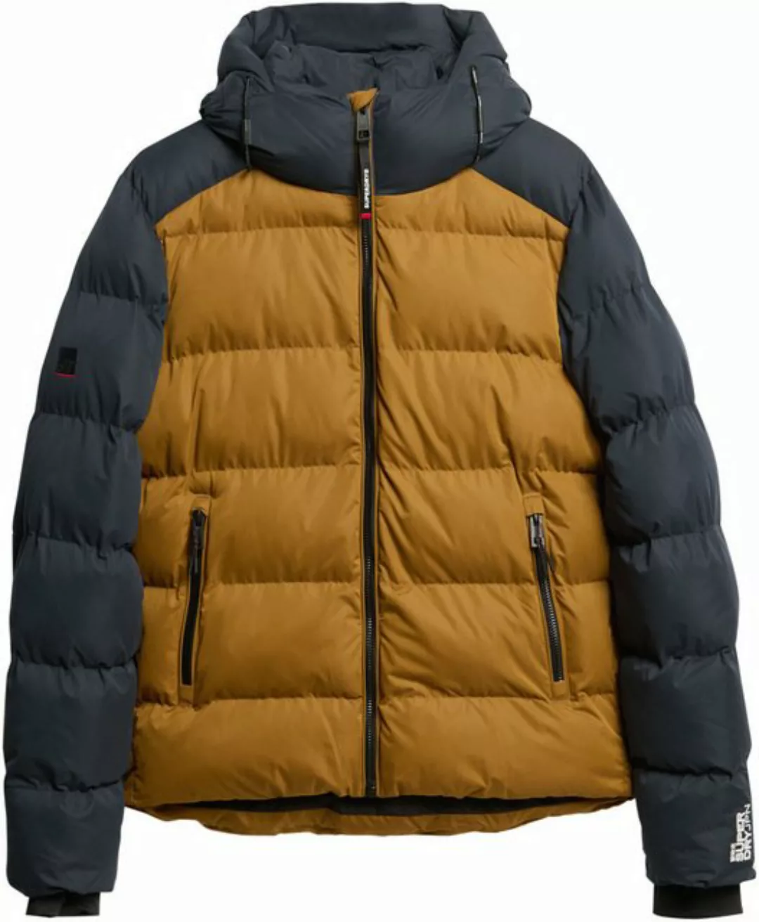 Superdry Steppjacke HOOD COLOUR BLOCK SPORT PUFFER günstig online kaufen