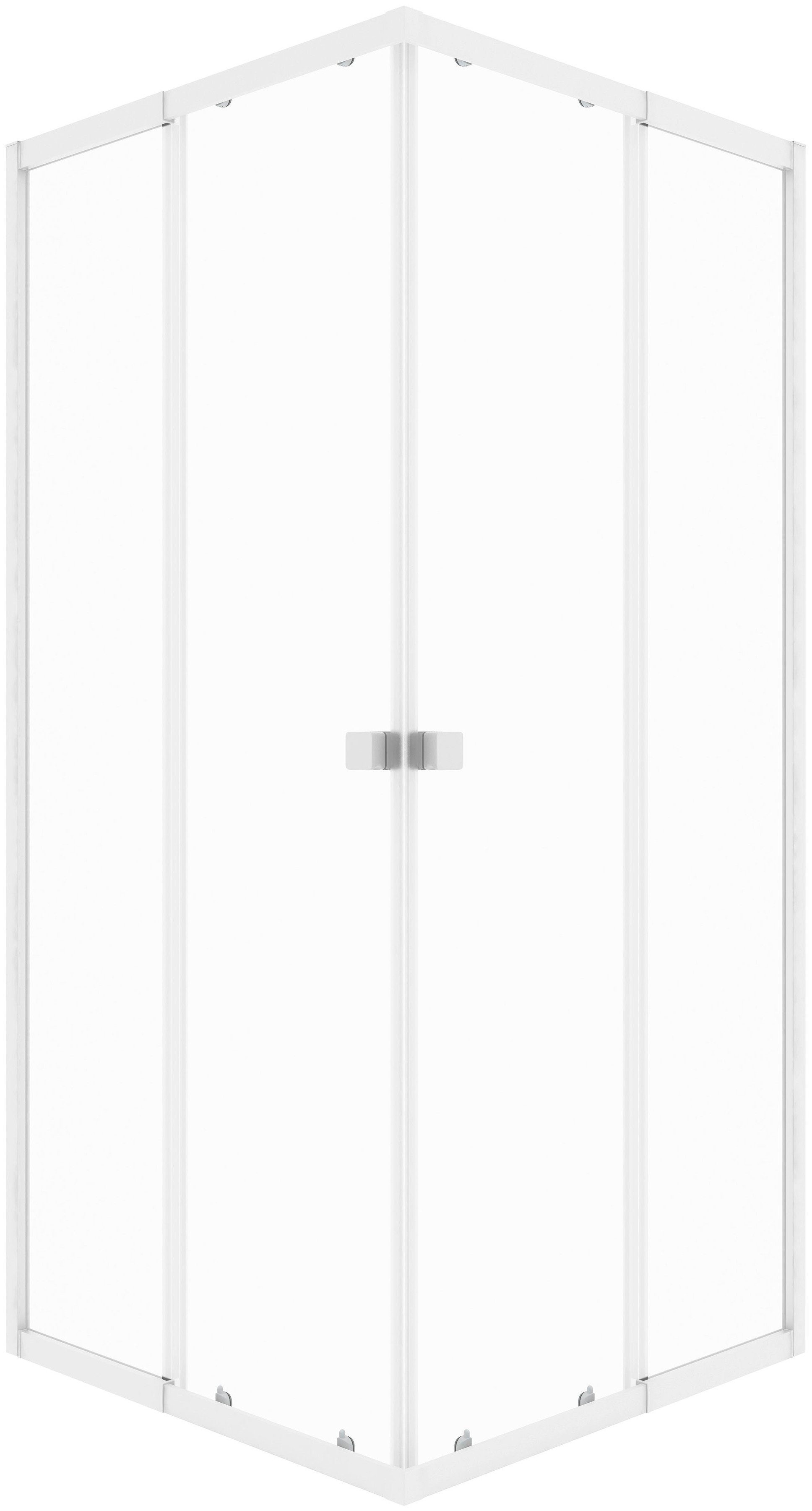 Marwell Eckdusche Glasdusche Flexi 90x90x190 cm, günstig online kaufen